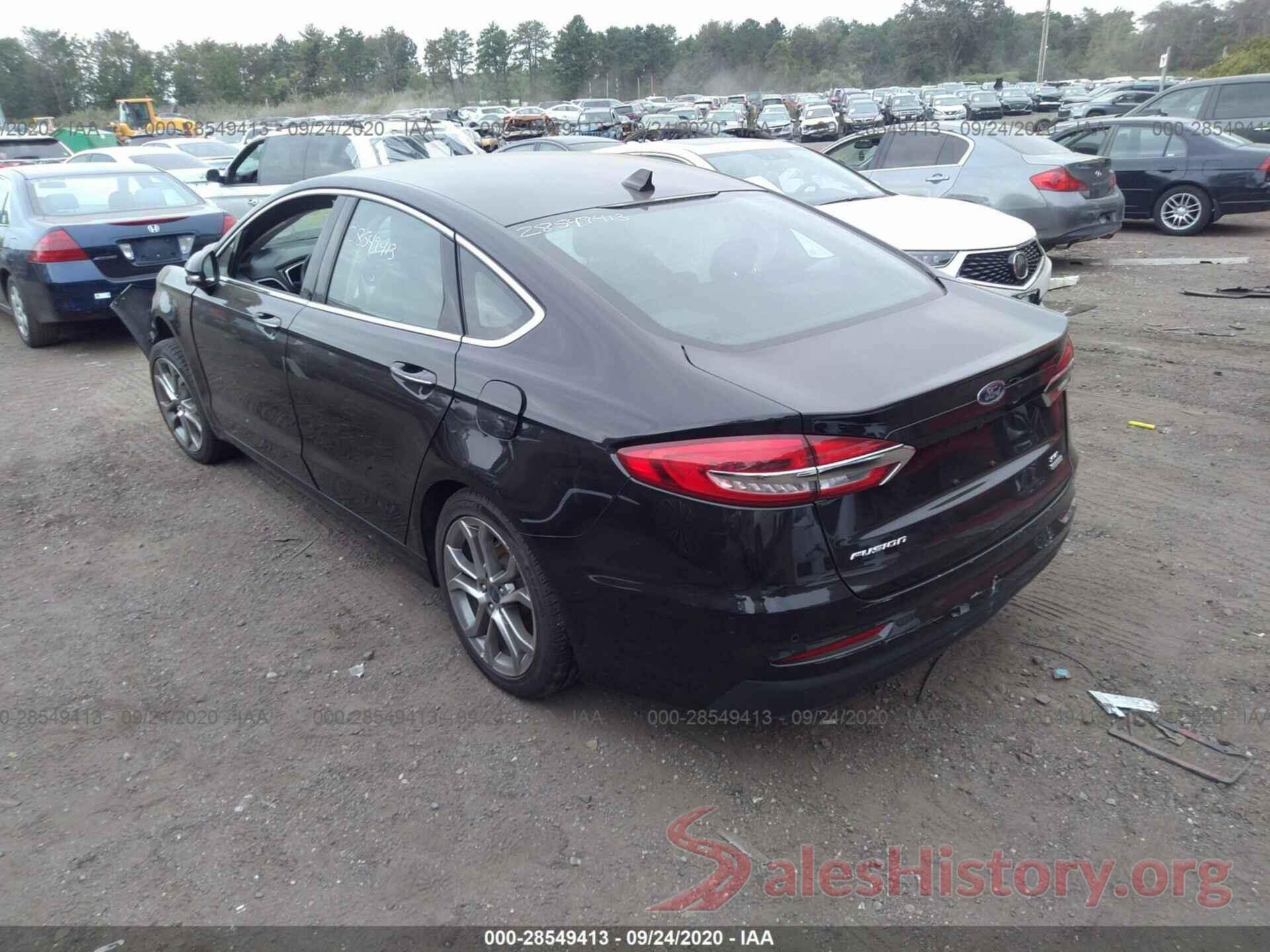 3FA6P0CD2KR150849 2019 FORD FUSION