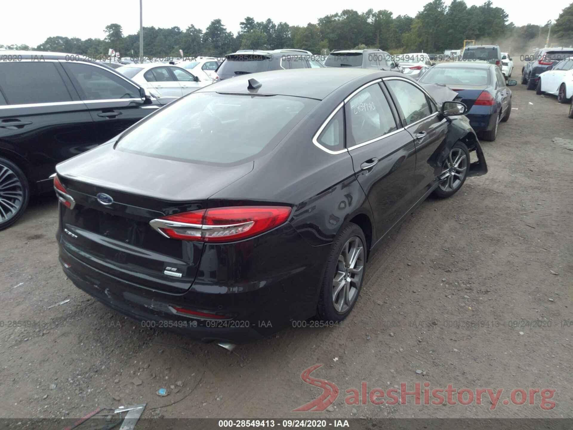 3FA6P0CD2KR150849 2019 FORD FUSION