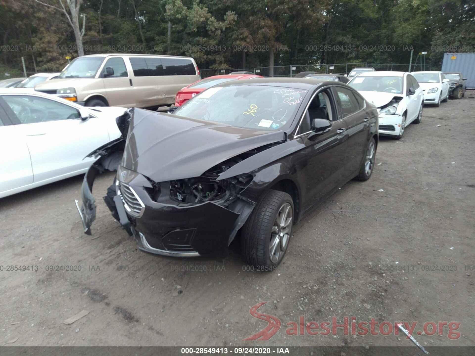 3FA6P0CD2KR150849 2019 FORD FUSION