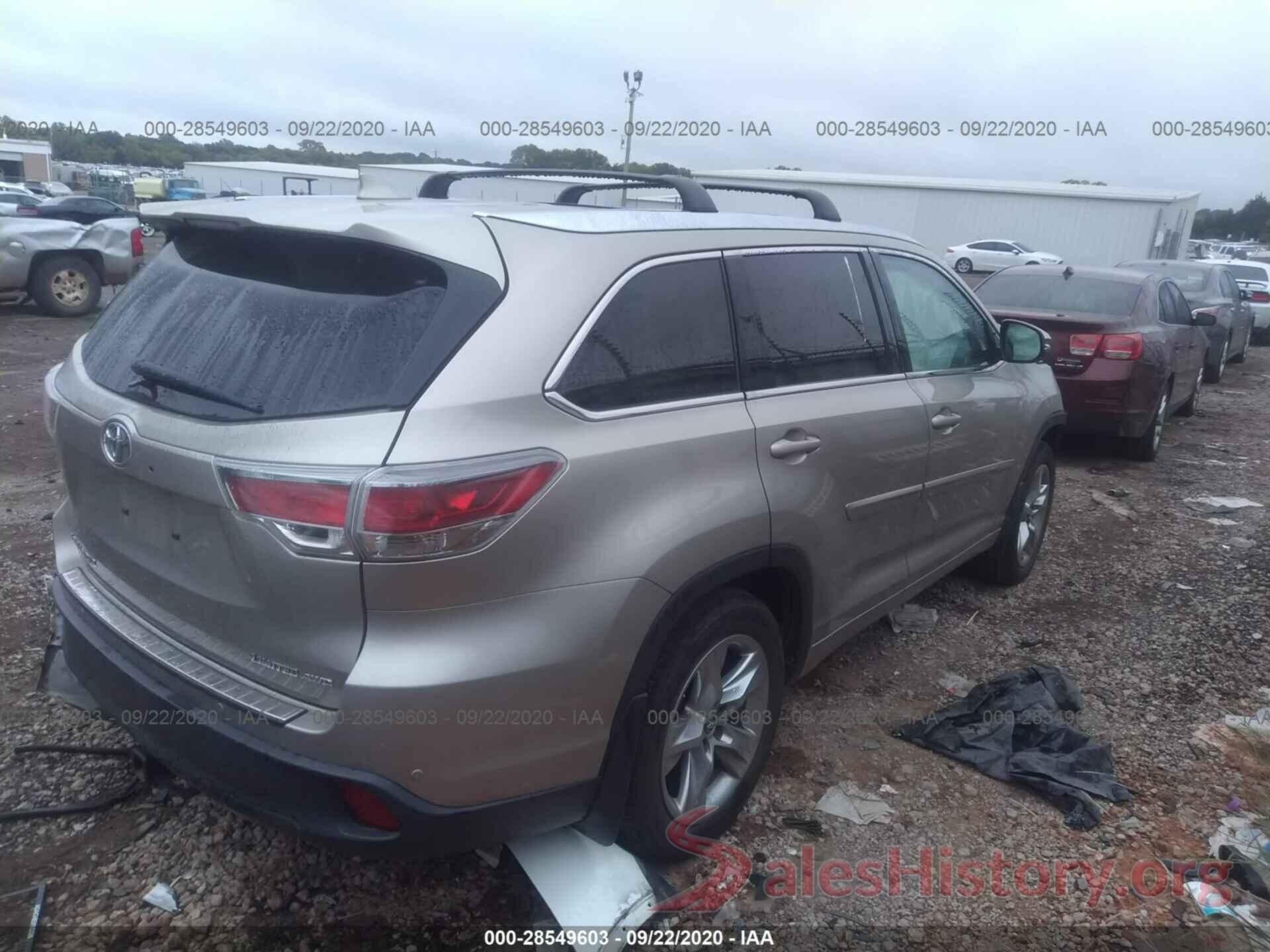 5TDDKRFH4GS249227 2016 TOYOTA HIGHLANDER