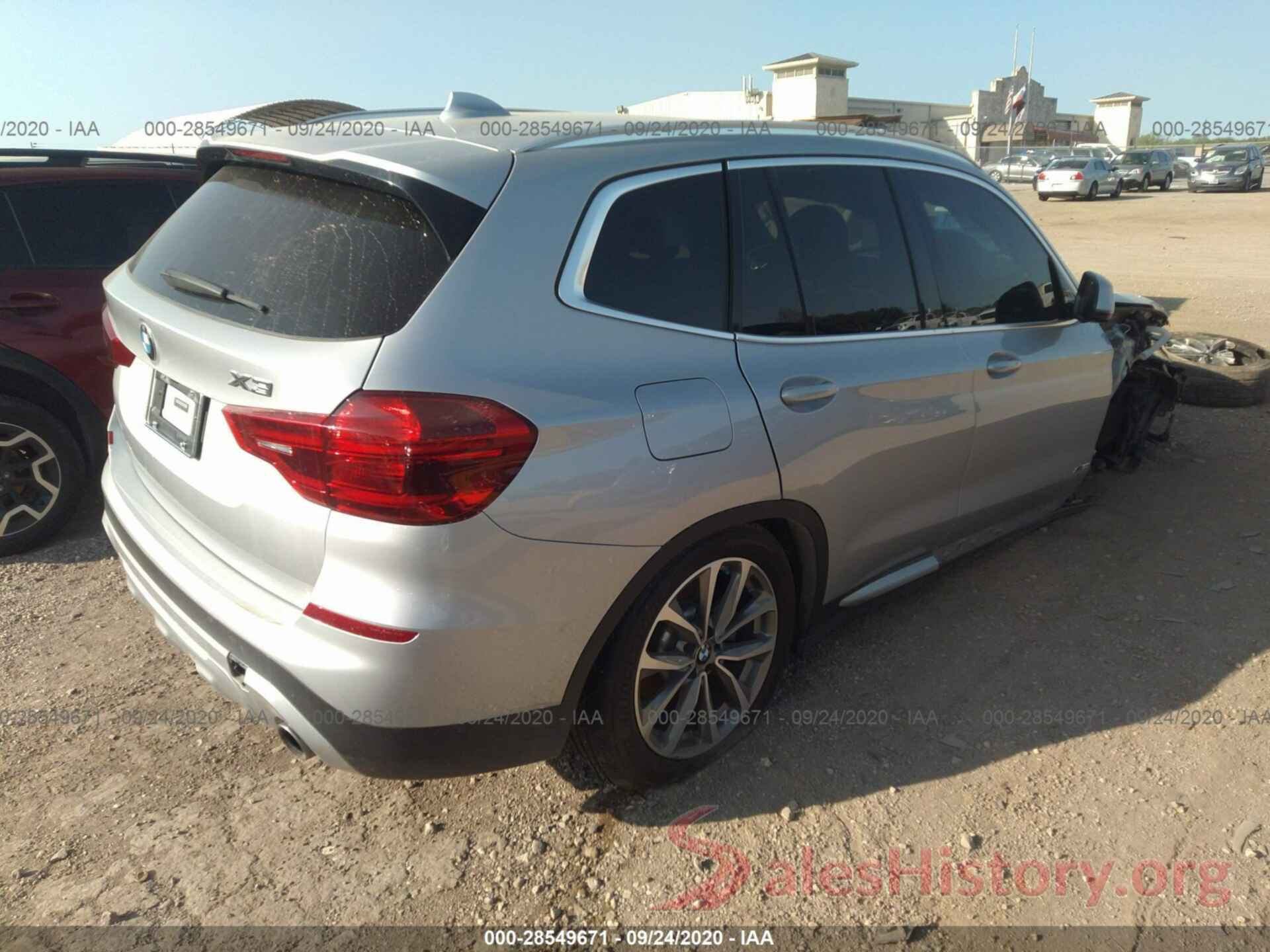 5UXTR9C57JLD62326 2018 BMW X3