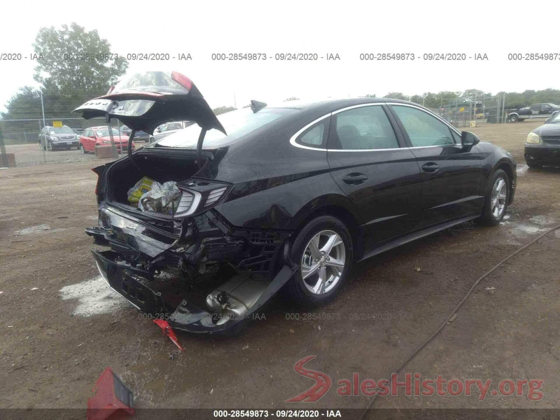 5NPEG4JA0LH043017 2020 HYUNDAI SONATA