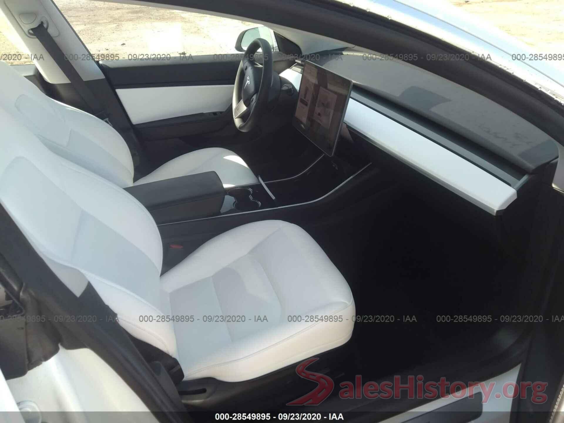 5YJ3E1EA0KF509211 2019 TESLA MODEL 3