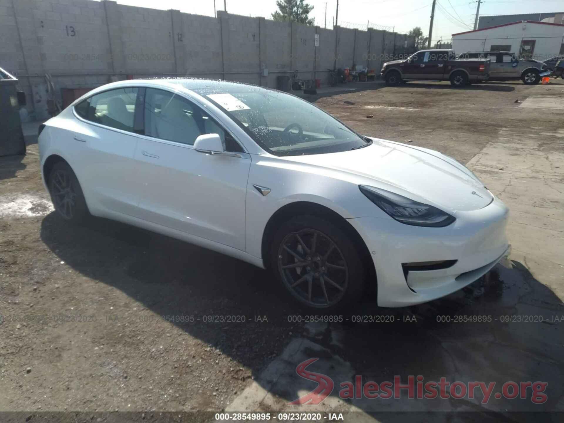 5YJ3E1EA0KF509211 2019 TESLA MODEL 3