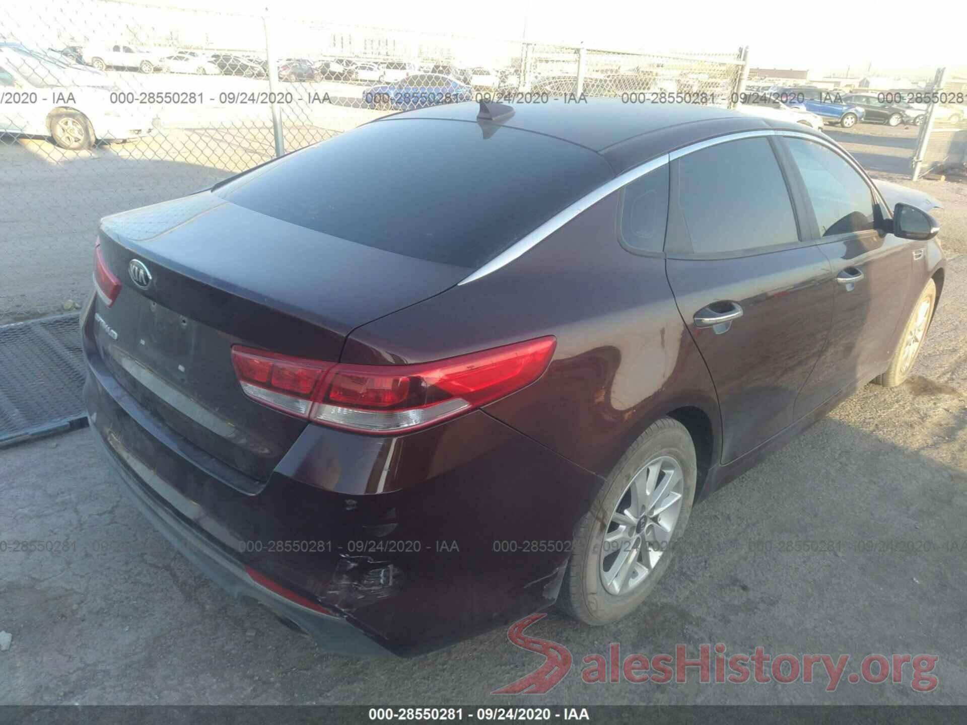 5XXGT4L38GG024879 2016 KIA OPTIMA