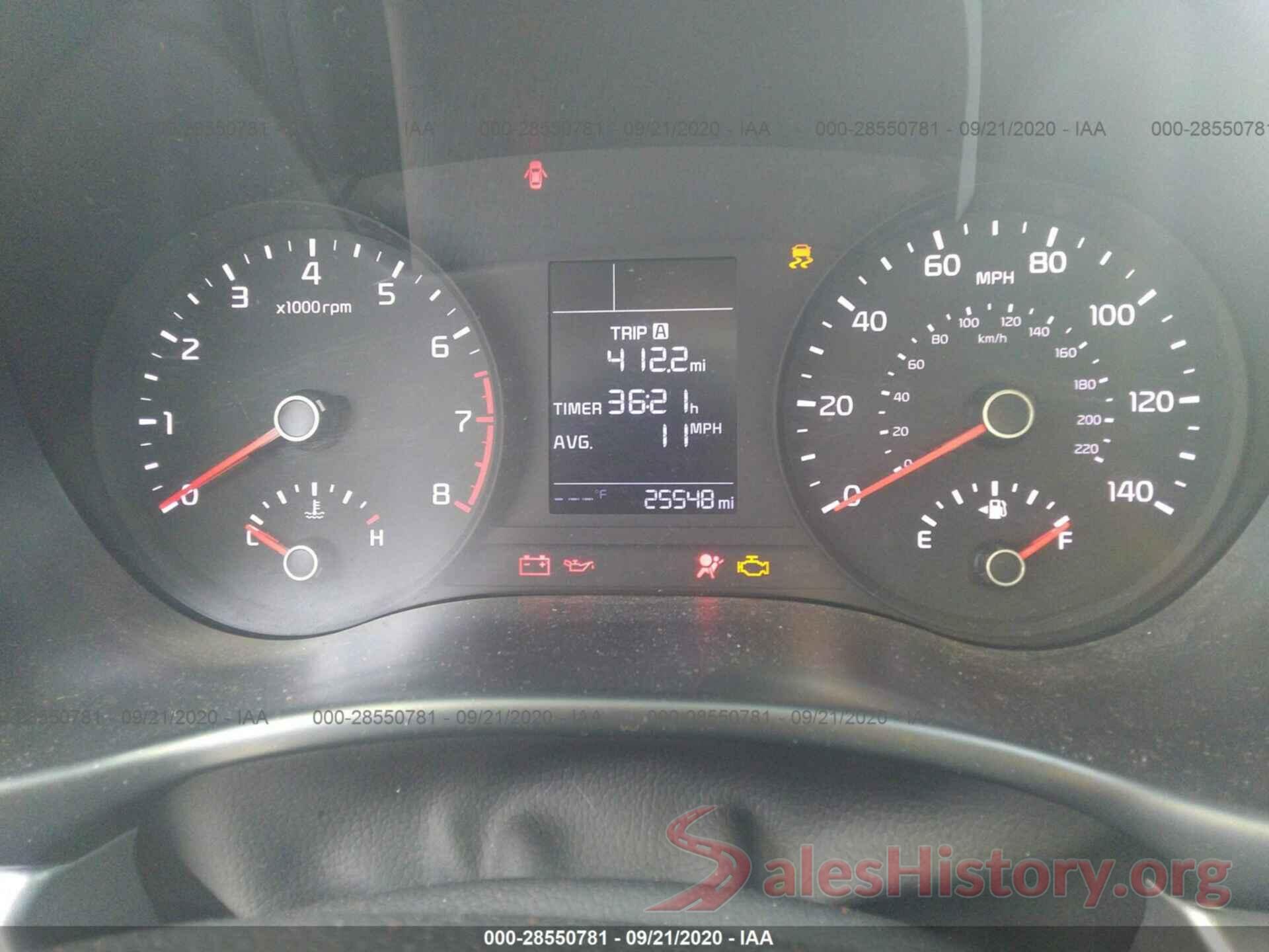 3KPA24ABXJE053982 2018 KIA RIO