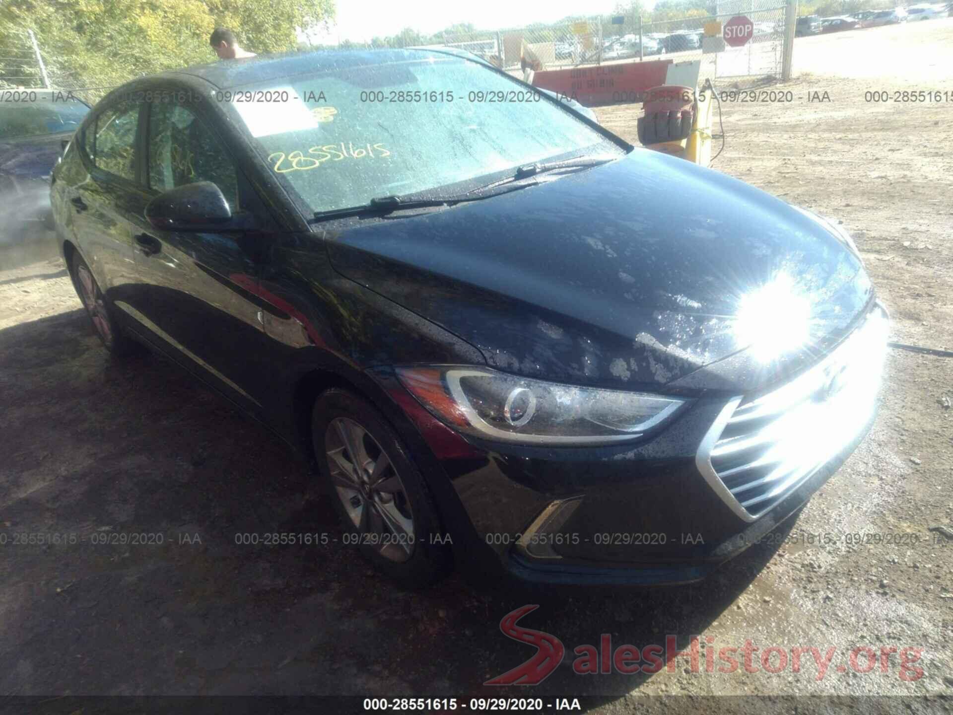 KMHD84LF4JU522346 2018 HYUNDAI ELANTRA