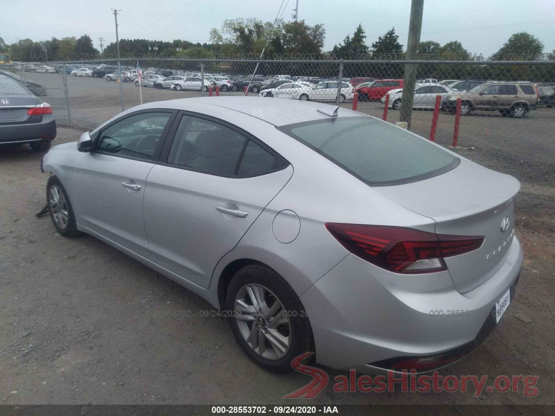 5NPD84LF3KH456274 2019 HYUNDAI ELANTRA