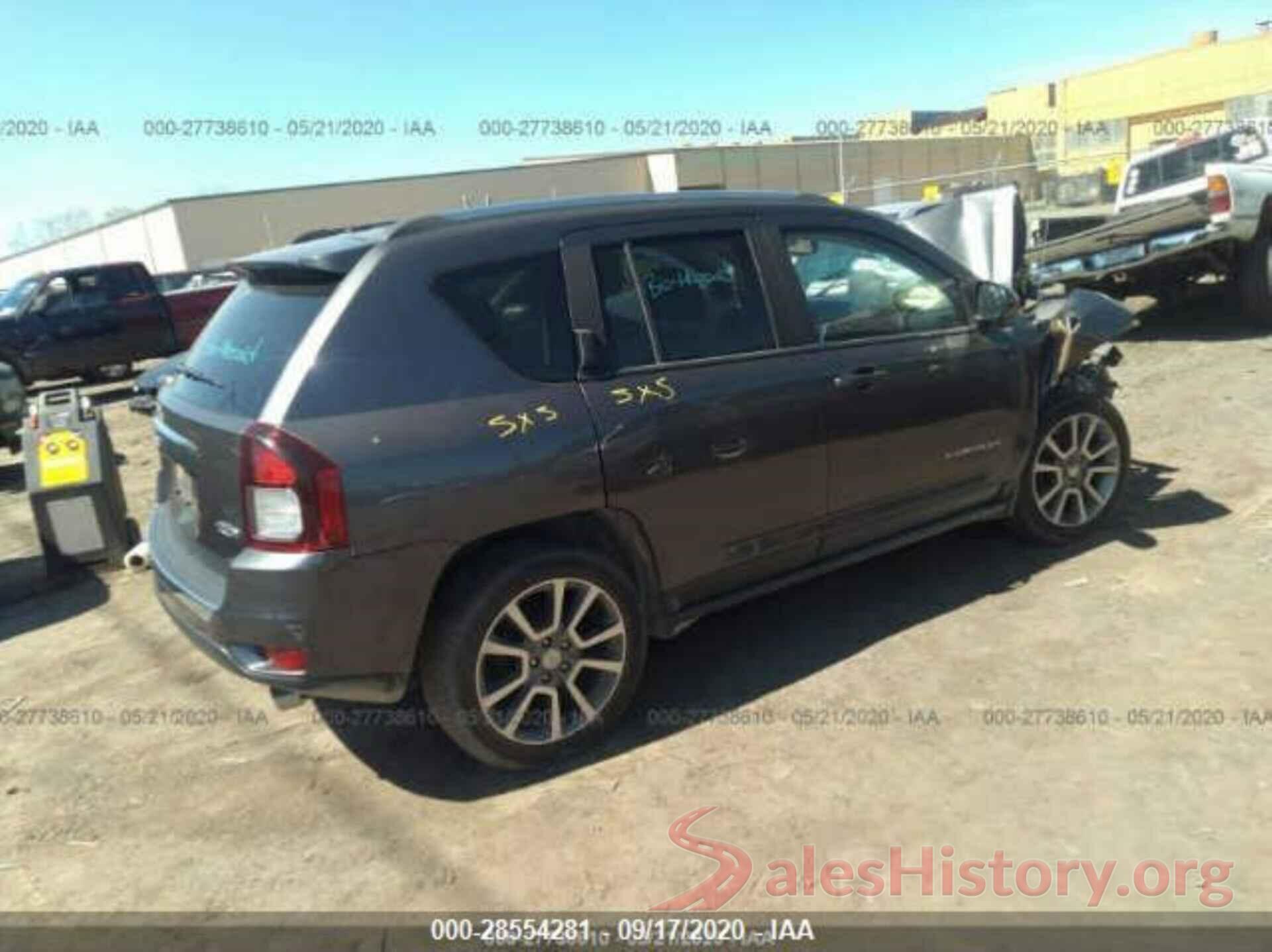 1C4NJDEB9GD535898 2016 JEEP COMPASS