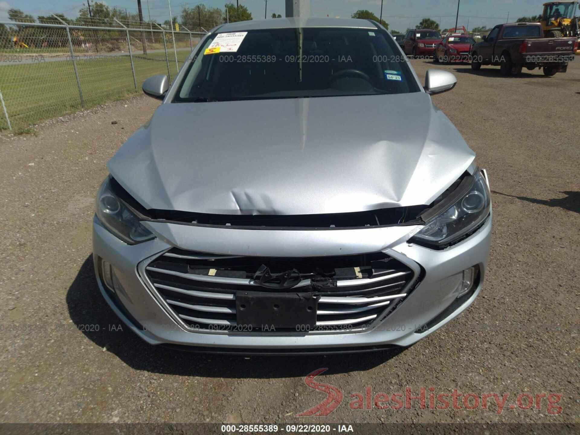 5NPD74LF9HH211071 2017 HYUNDAI ELANTRA