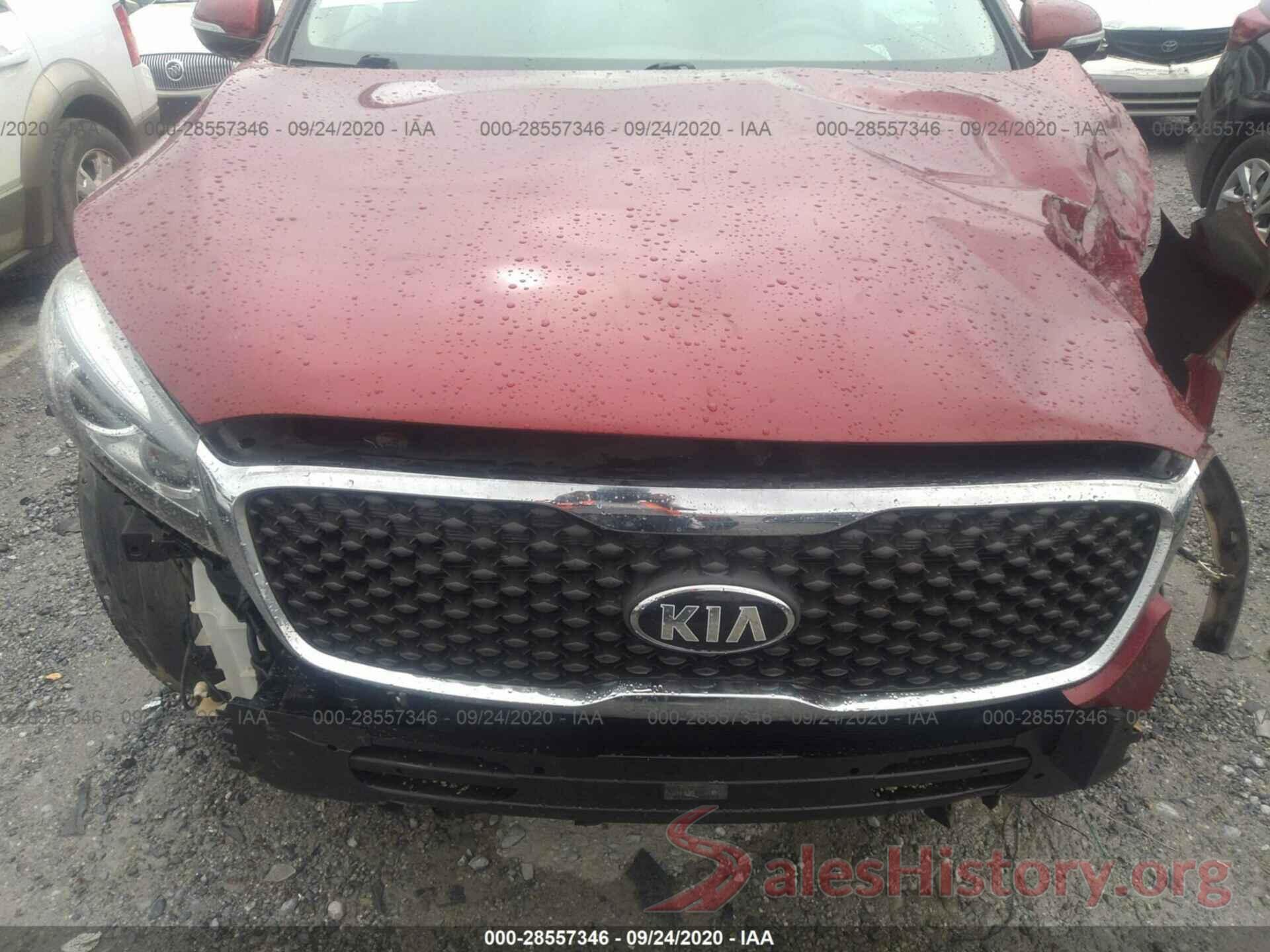 5XYPG4A54HG209937 2017 KIA SORENTO