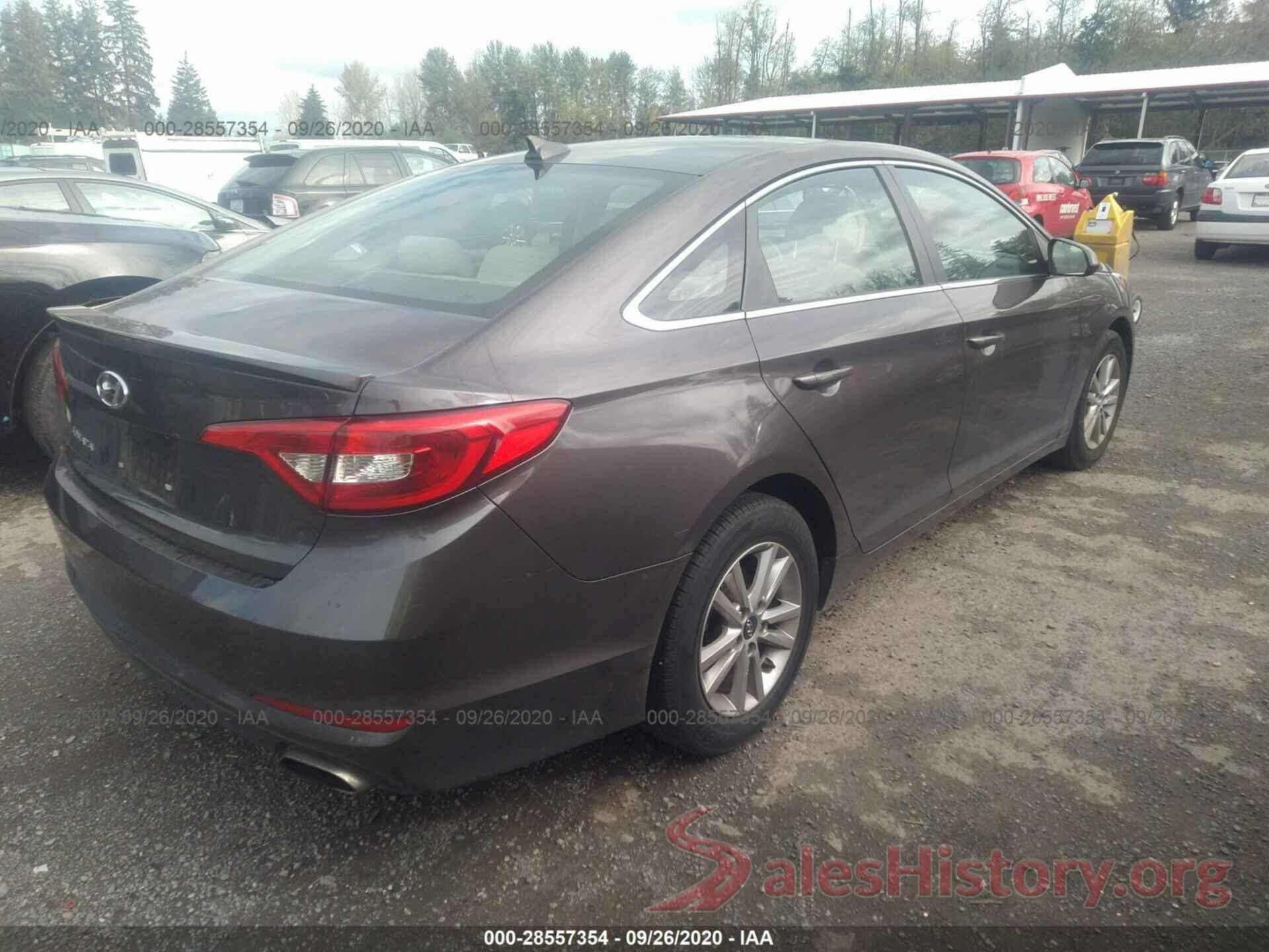 5NPE24AF9GH262252 2016 HYUNDAI SONATA