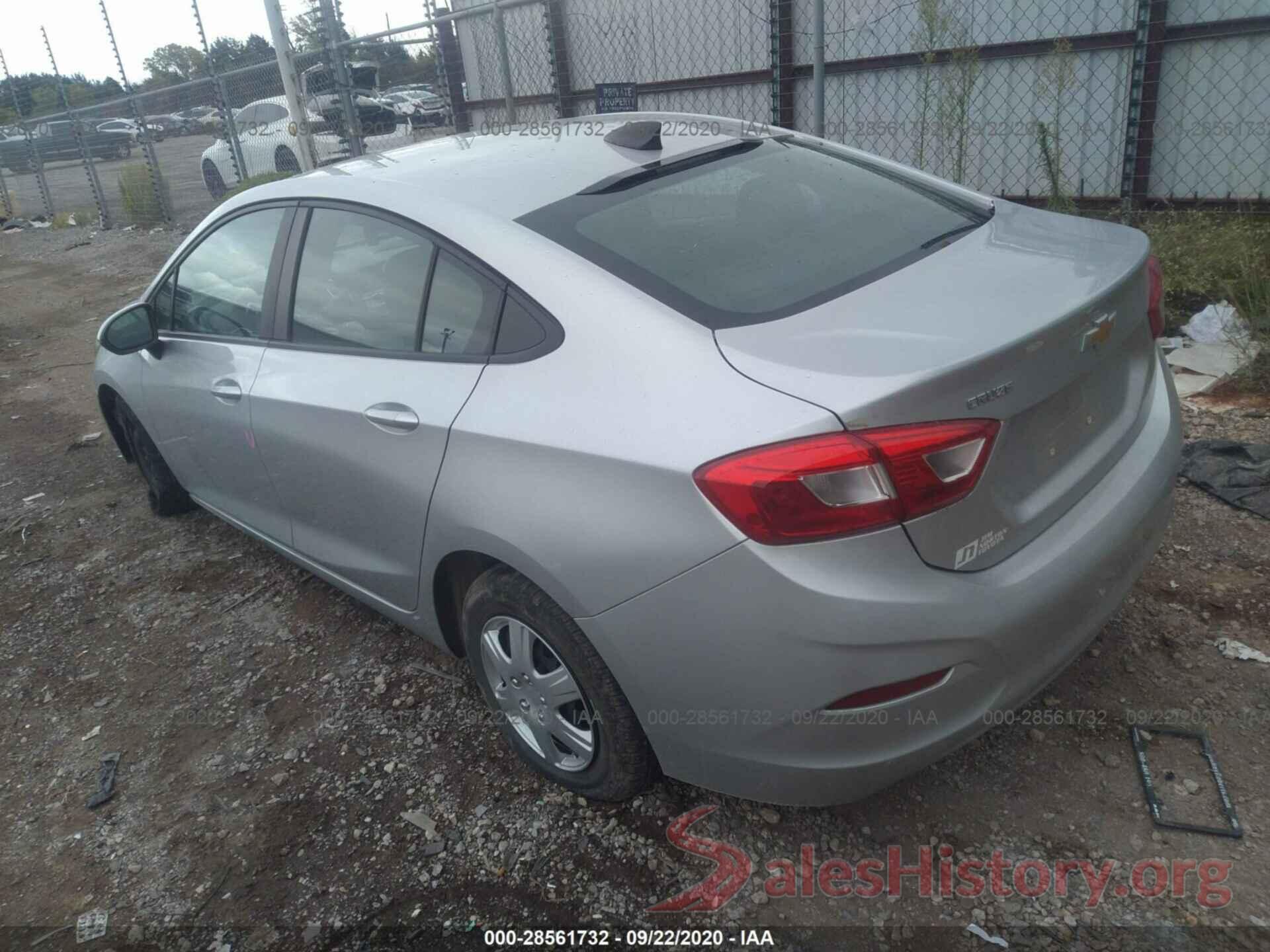 1G1BC5SM5H7126167 2017 CHEVROLET CRUZE