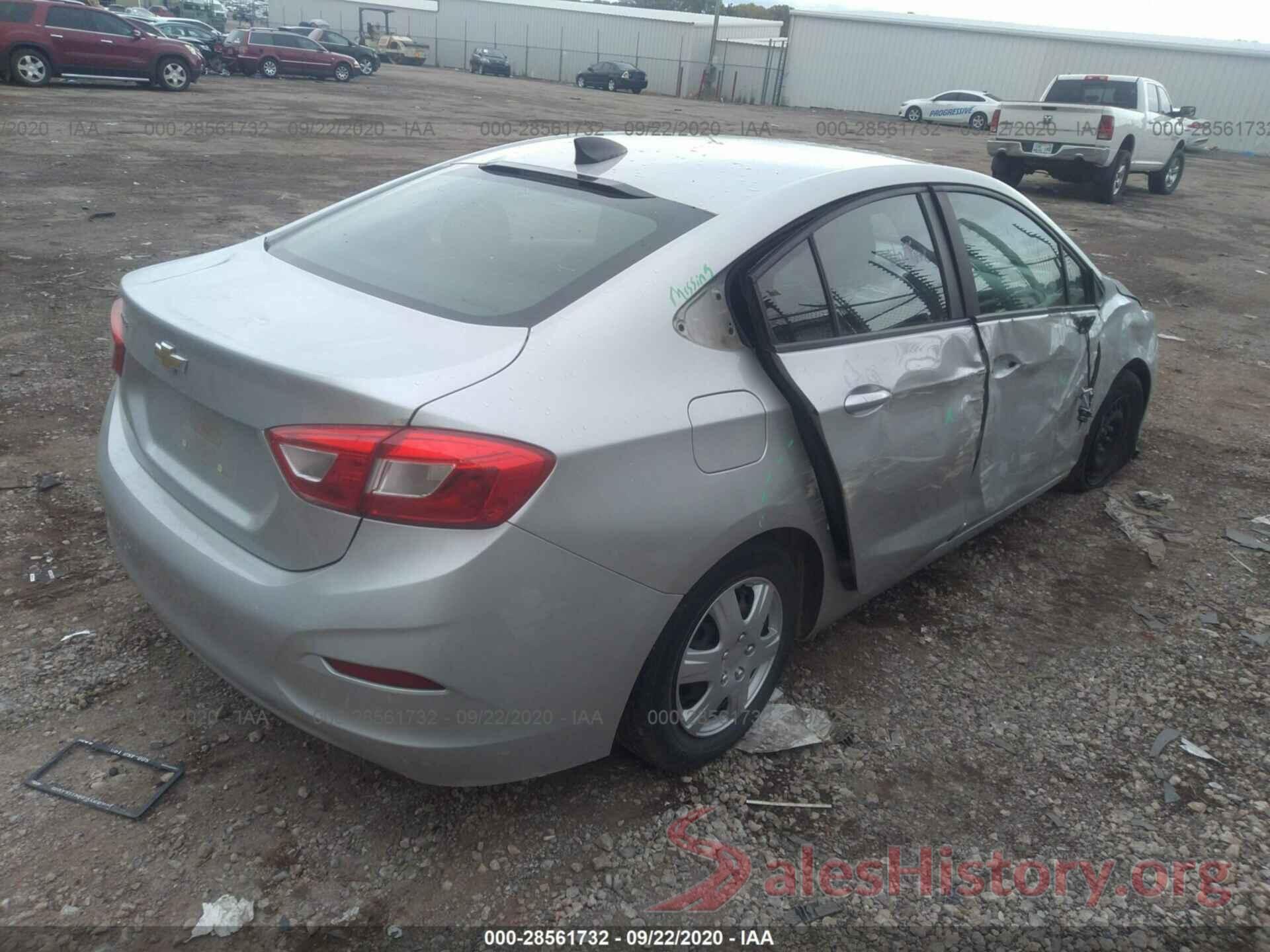 1G1BC5SM5H7126167 2017 CHEVROLET CRUZE