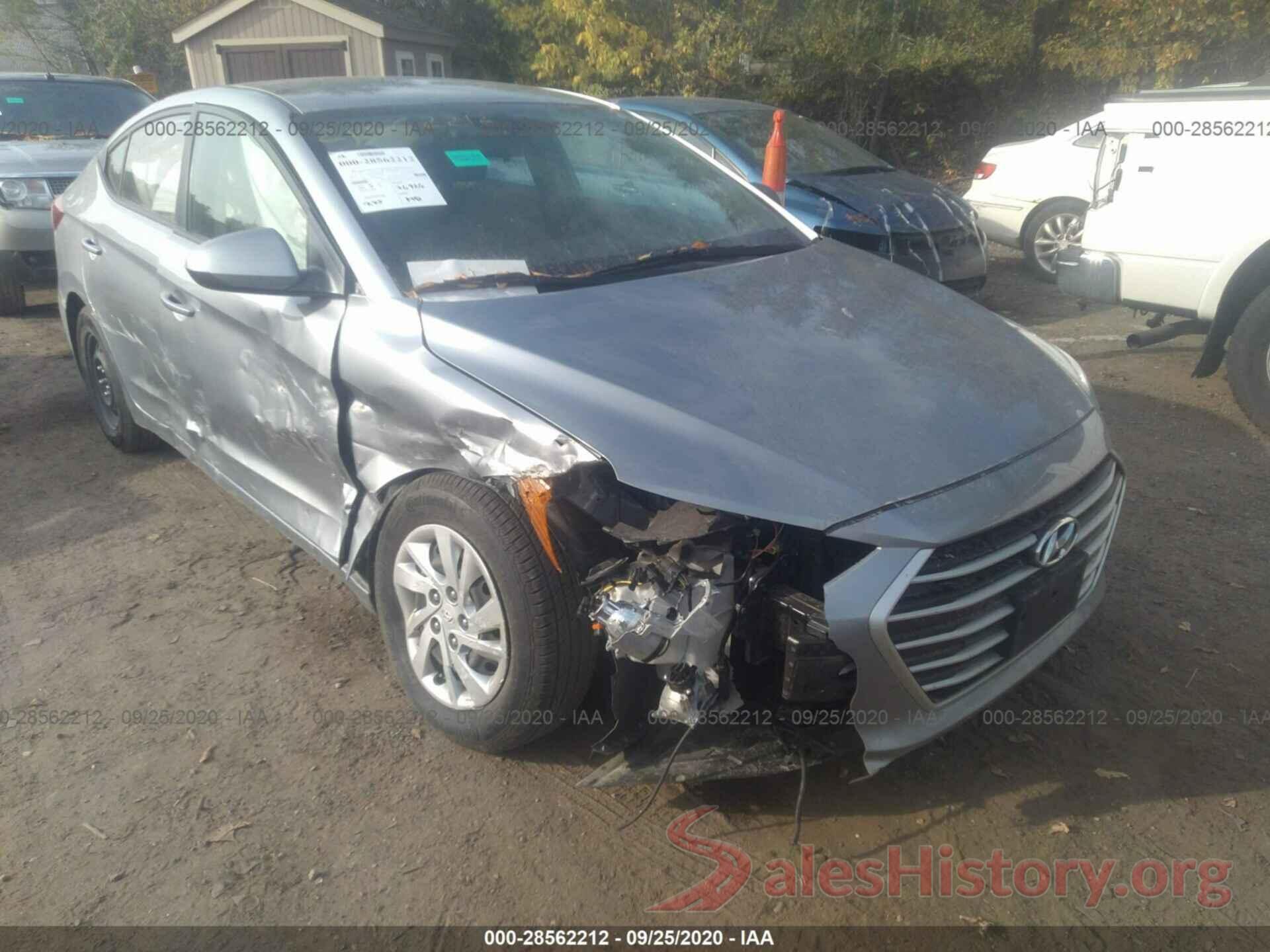 5NPD74LFXHH136820 2017 HYUNDAI ELANTRA