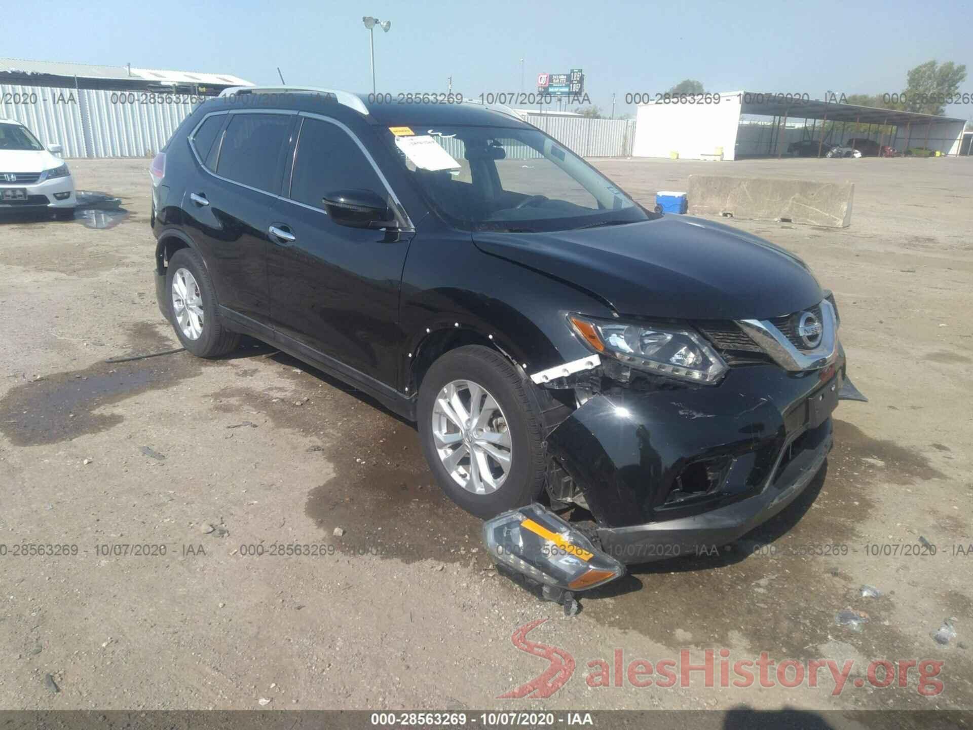 5N1AT2MT2GC895359 2016 NISSAN ROGUE