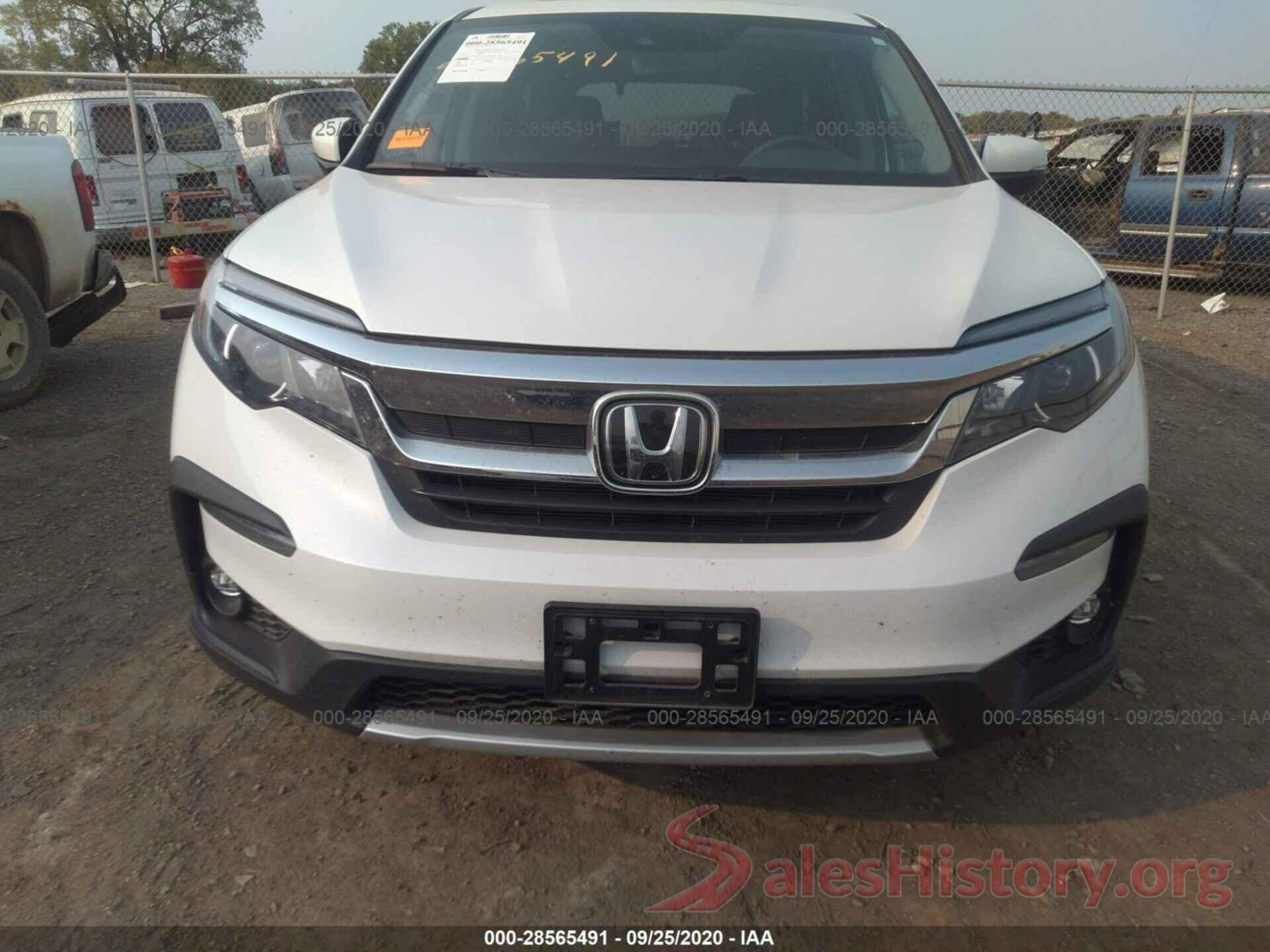 5FNYF6H57LB012706 2020 HONDA PILOT