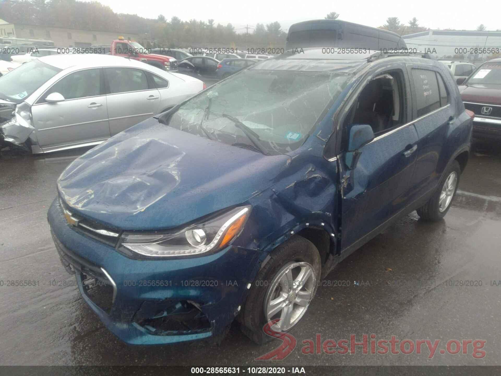 3GNCJPSBXKL182613 2019 CHEVROLET TRAX