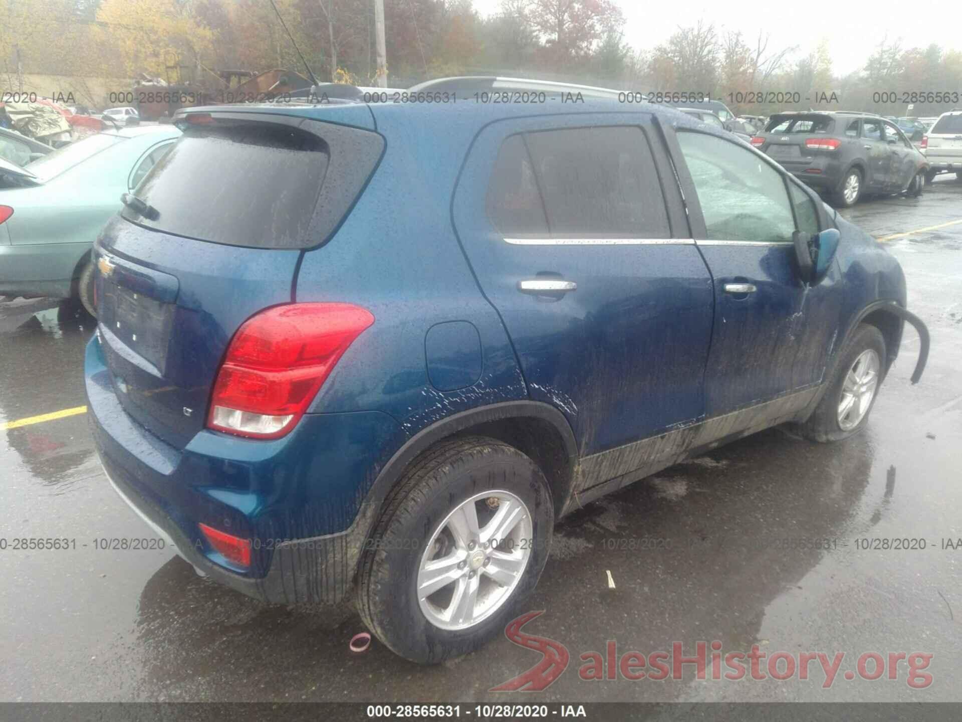 3GNCJPSBXKL182613 2019 CHEVROLET TRAX