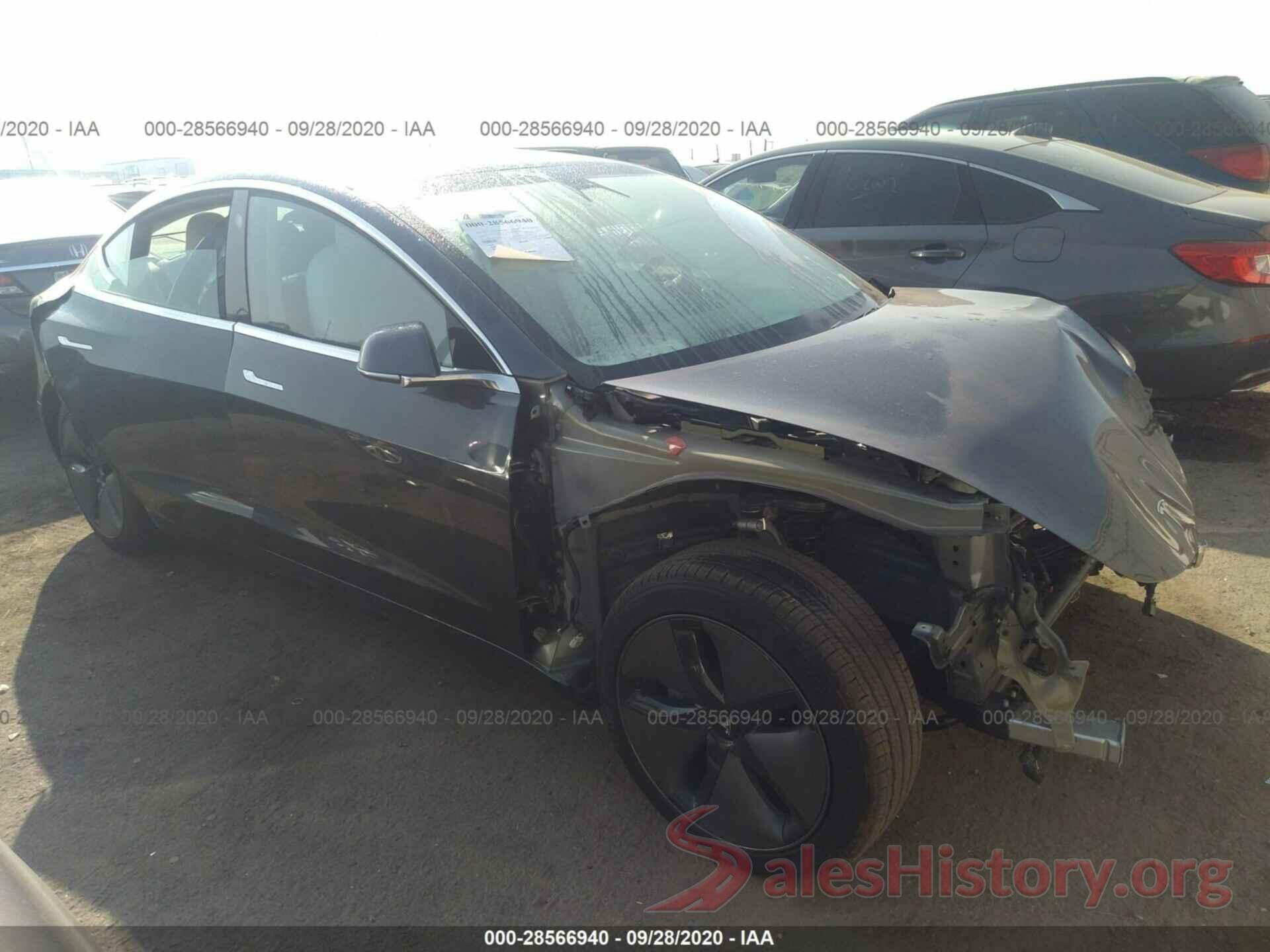 5YJ3E1EA5LF662118 2020 TESLA MODEL 3