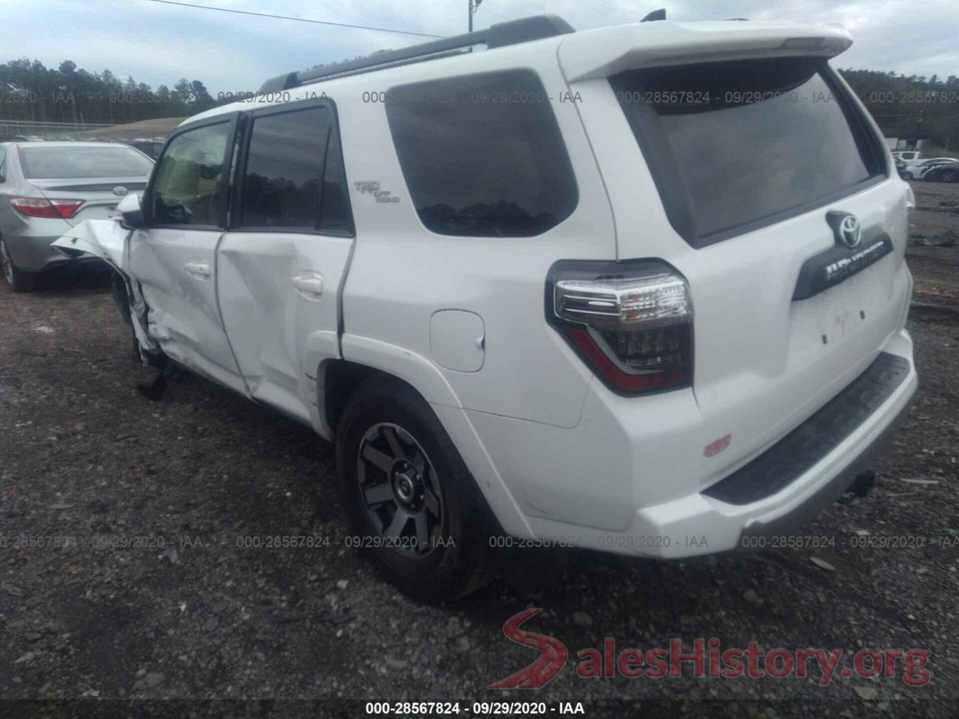 JTEBU5JRXK5707650 2019 TOYOTA 4RUNNER