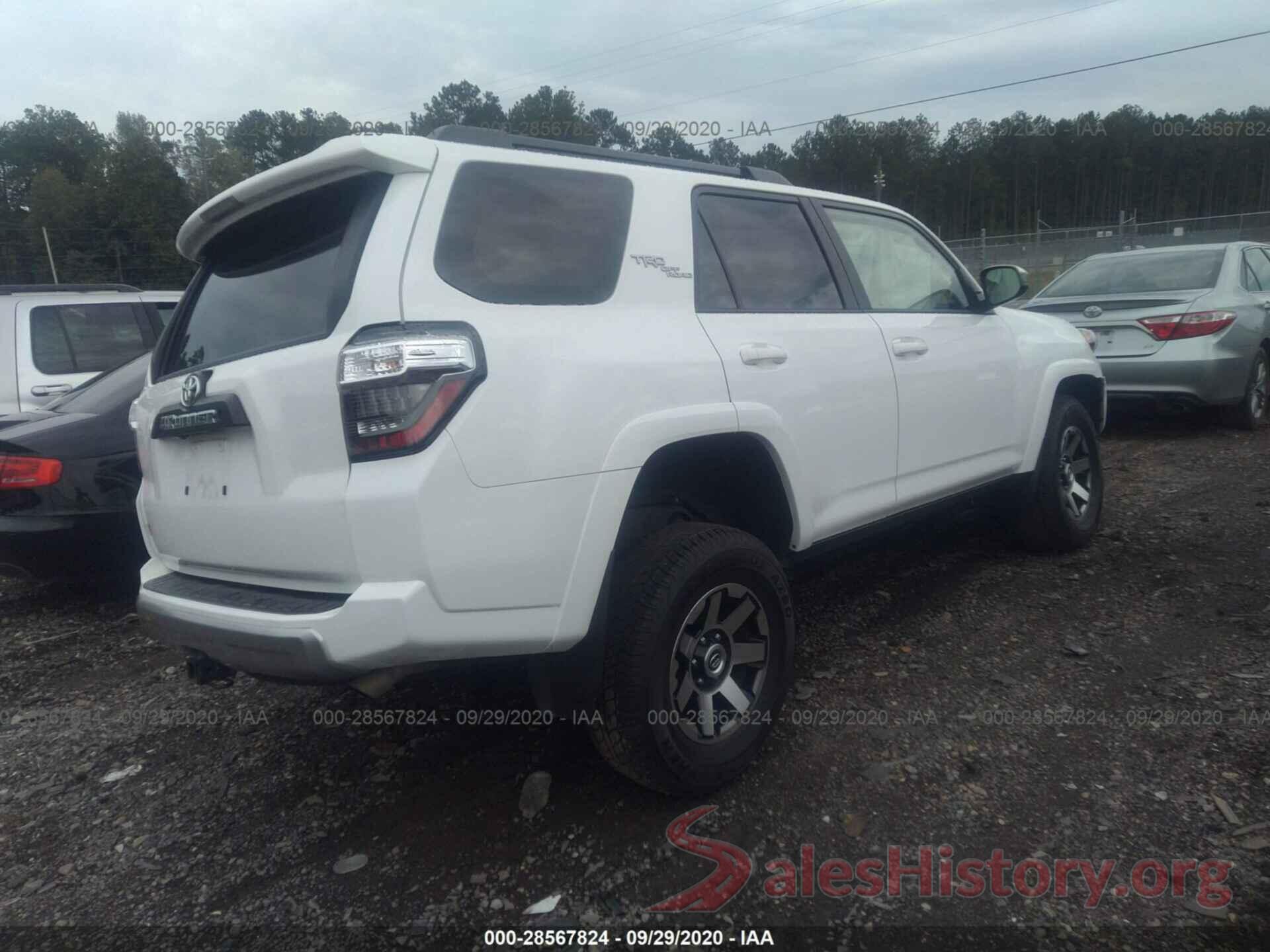 JTEBU5JRXK5707650 2019 TOYOTA 4RUNNER