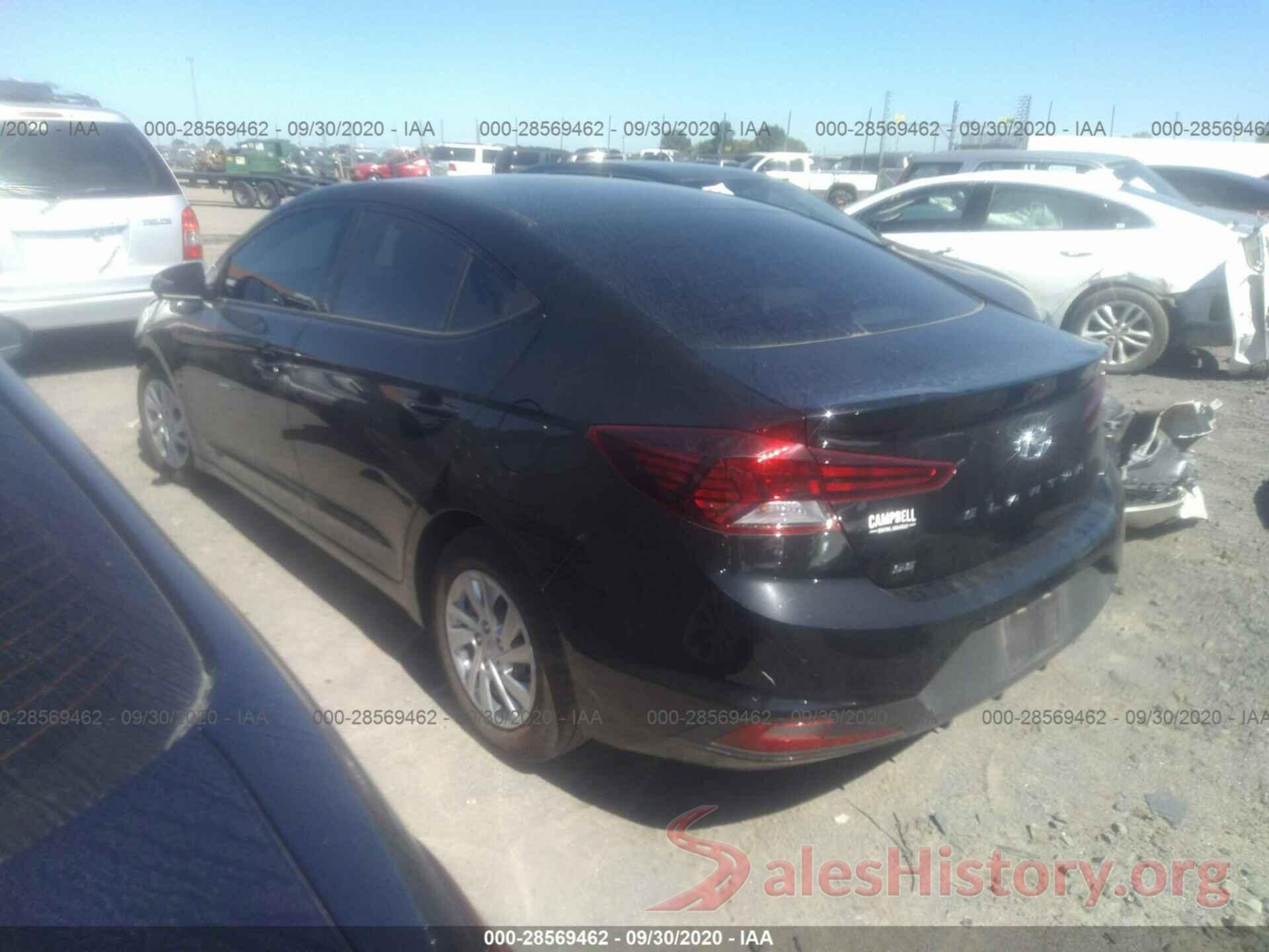 5NPD74LF1LH518484 2020 HYUNDAI ELANTRA