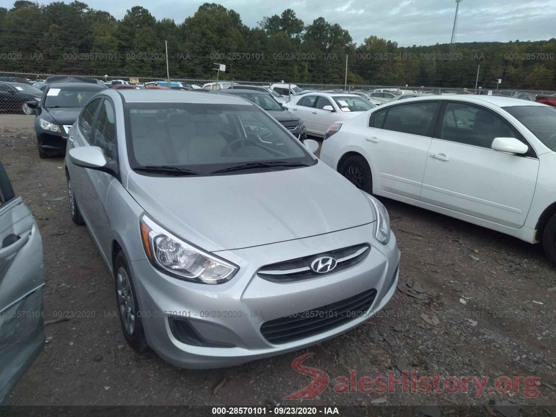 KMHCT4AE8GU038502 2016 HYUNDAI ACCENT