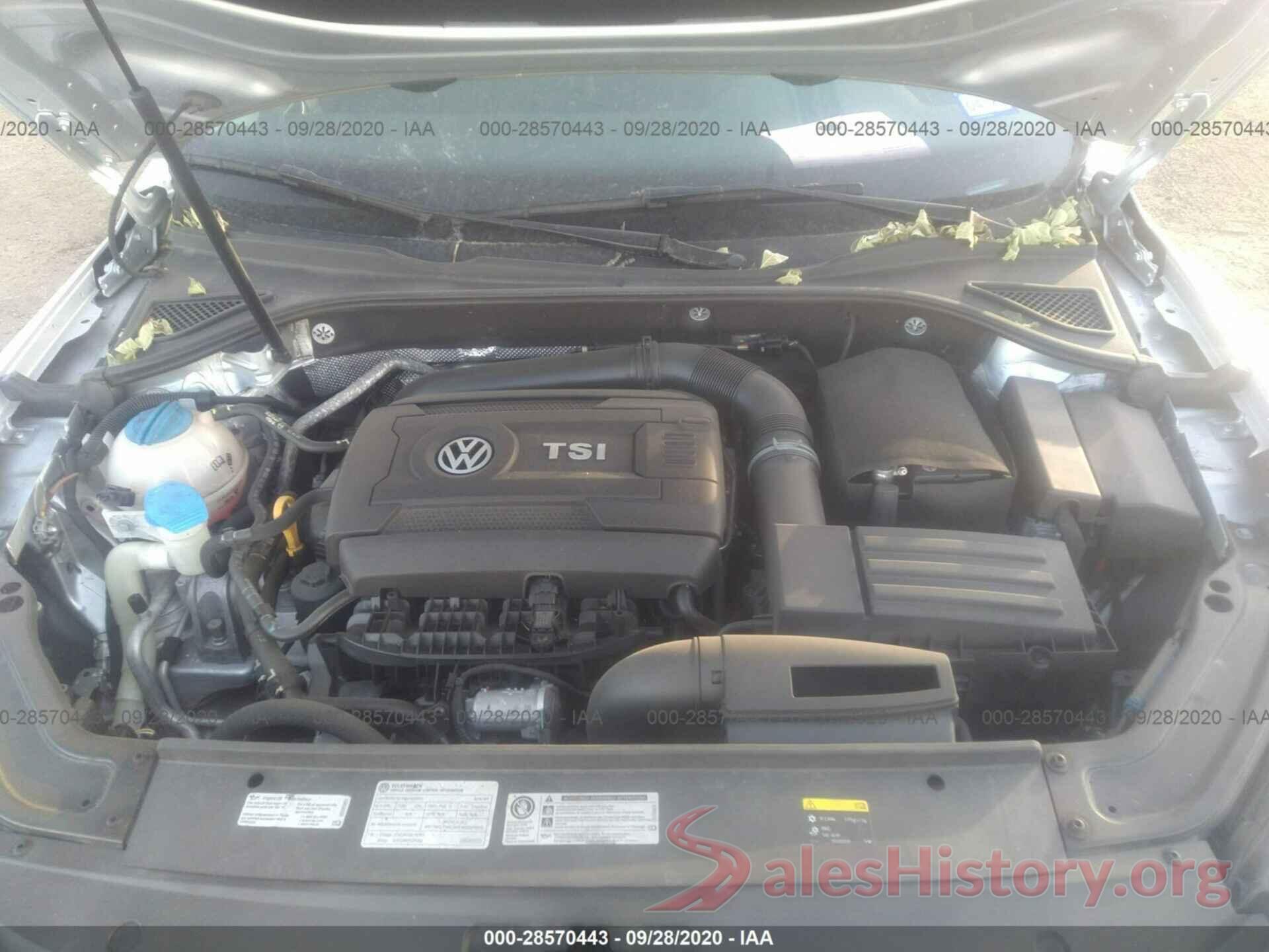 1VWAS7A3XGC018964 2016 VOLKSWAGEN PASSAT