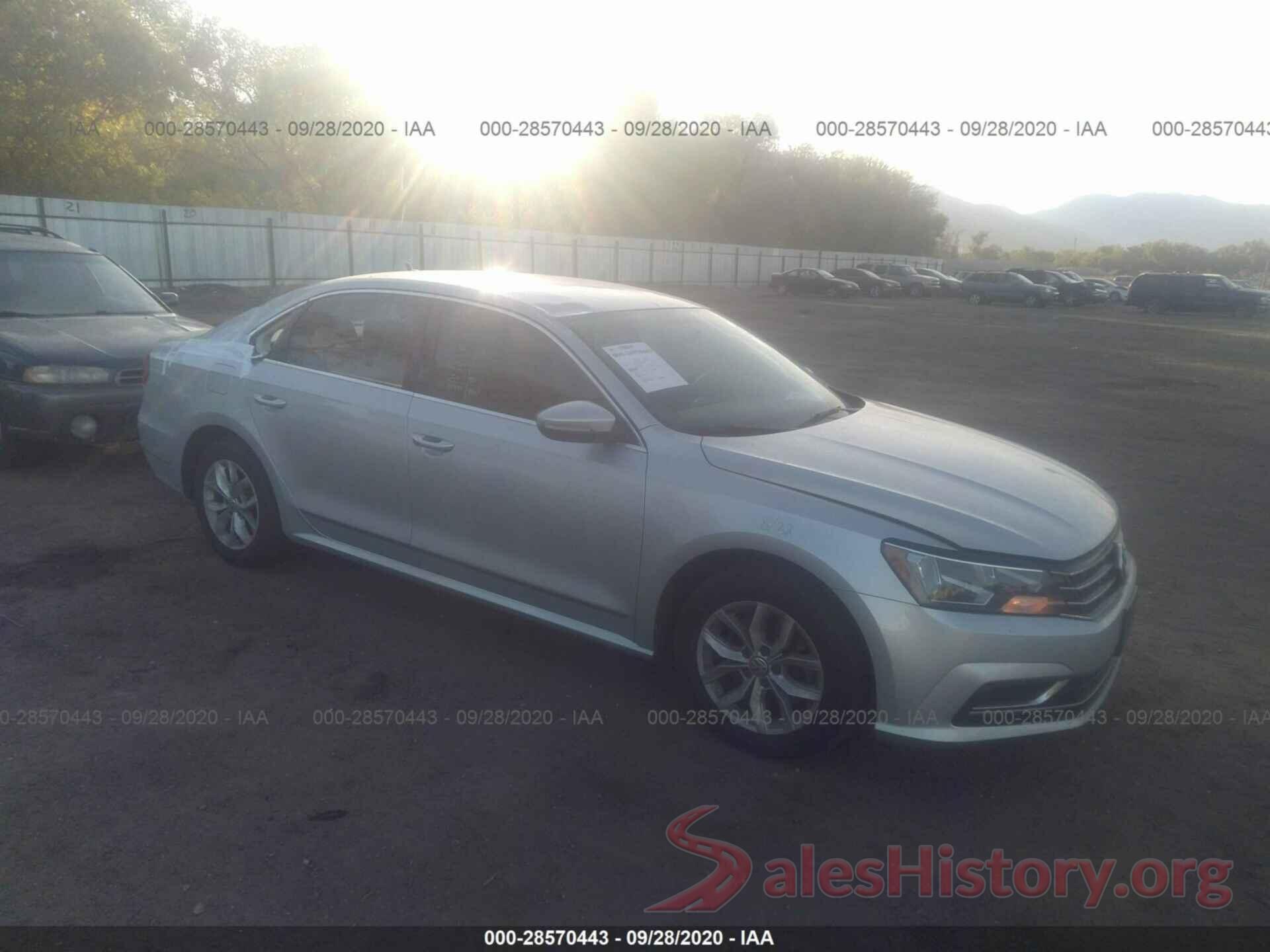 1VWAS7A3XGC018964 2016 VOLKSWAGEN PASSAT