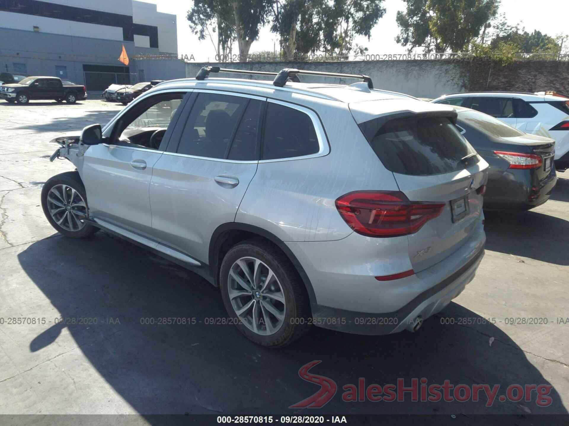 5UXTR7C53KLE88625 2019 BMW X3