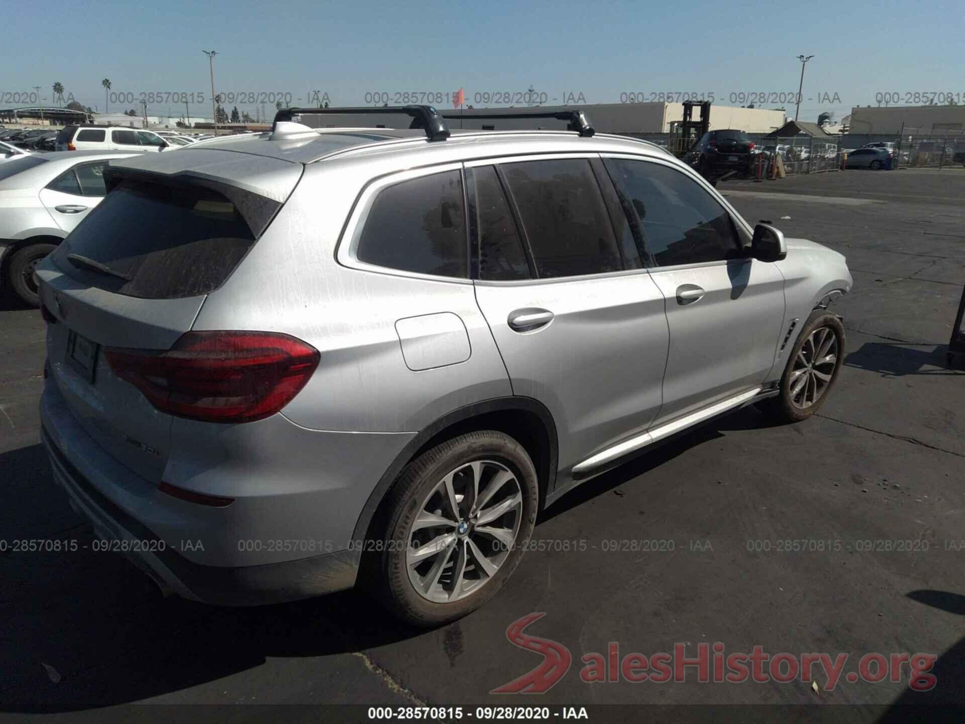 5UXTR7C53KLE88625 2019 BMW X3