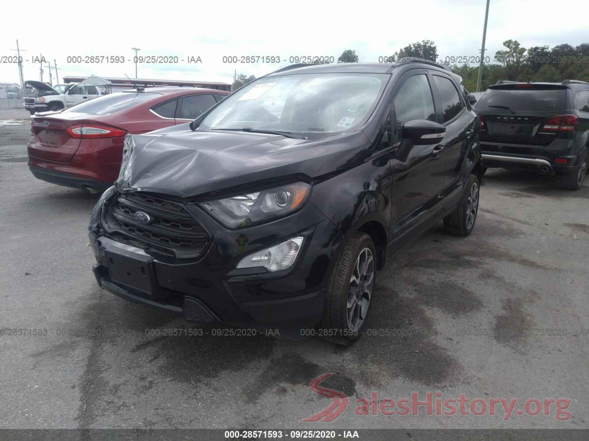 MAJ6S3JL2LC347501 2020 FORD ECOSPORT