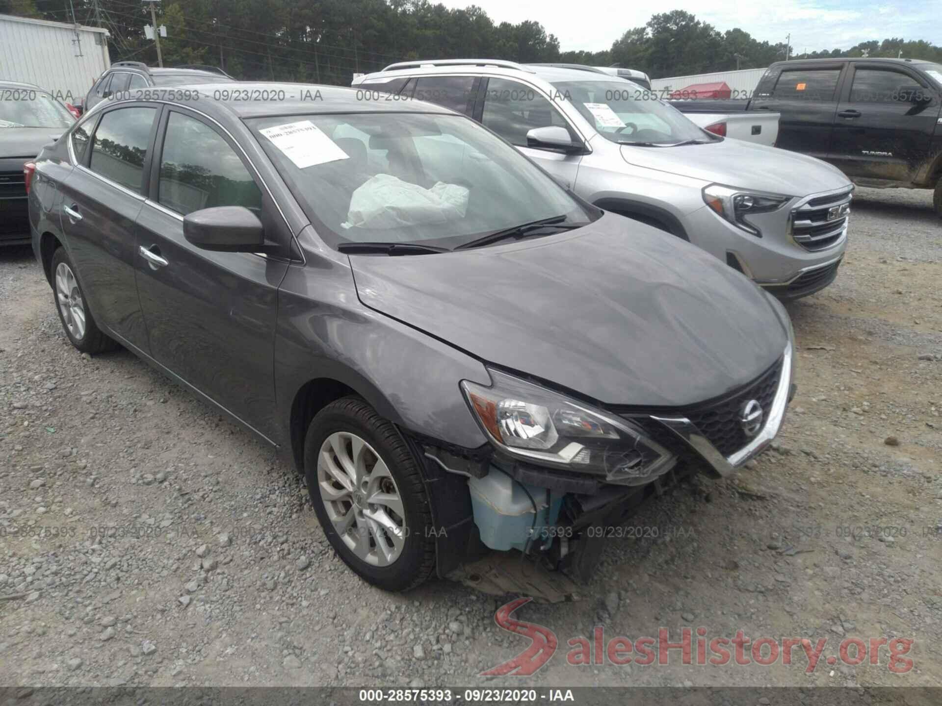 3N1AB7AP3KL614973 2019 NISSAN SENTRA