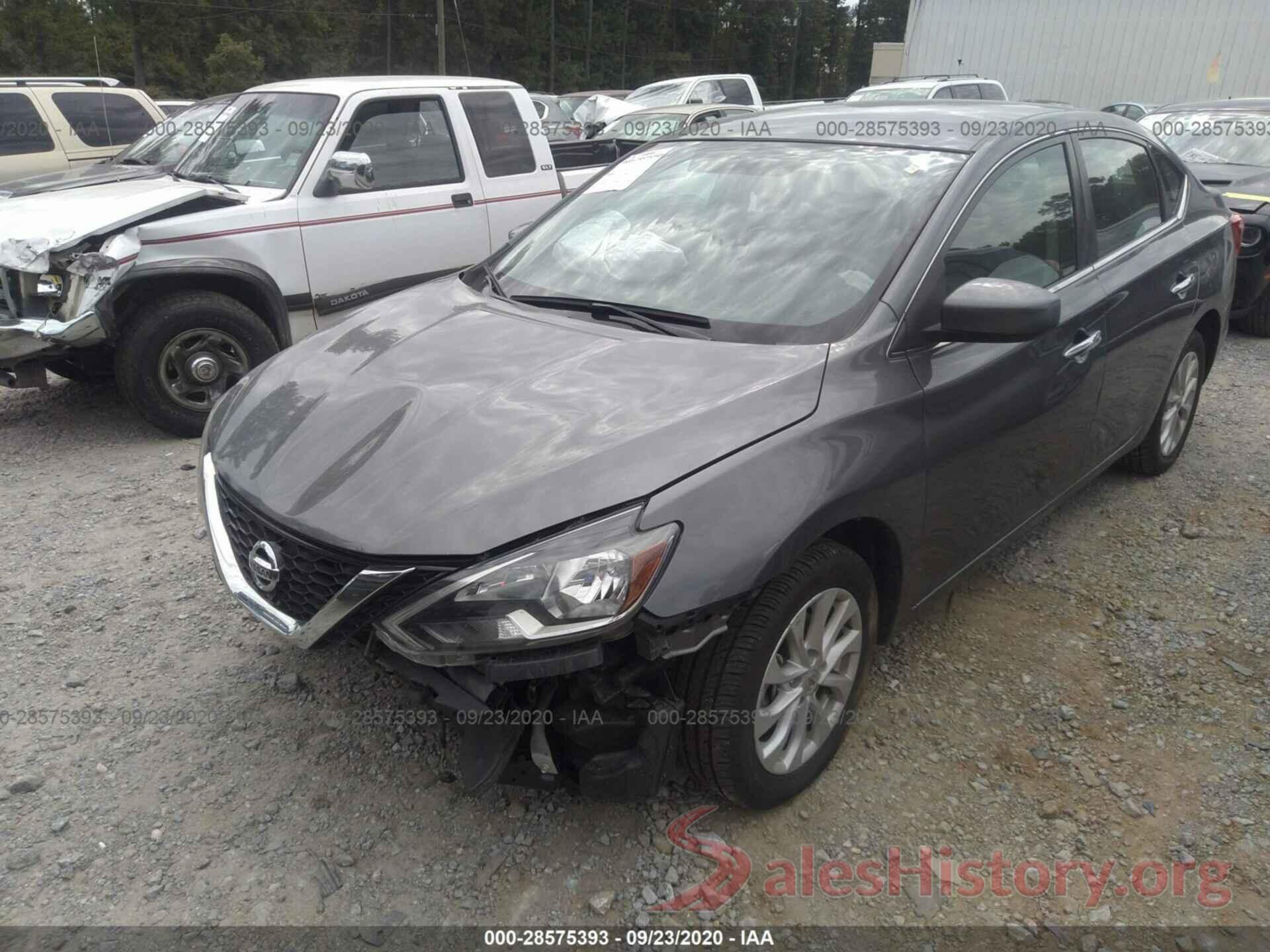 3N1AB7AP3KL614973 2019 NISSAN SENTRA