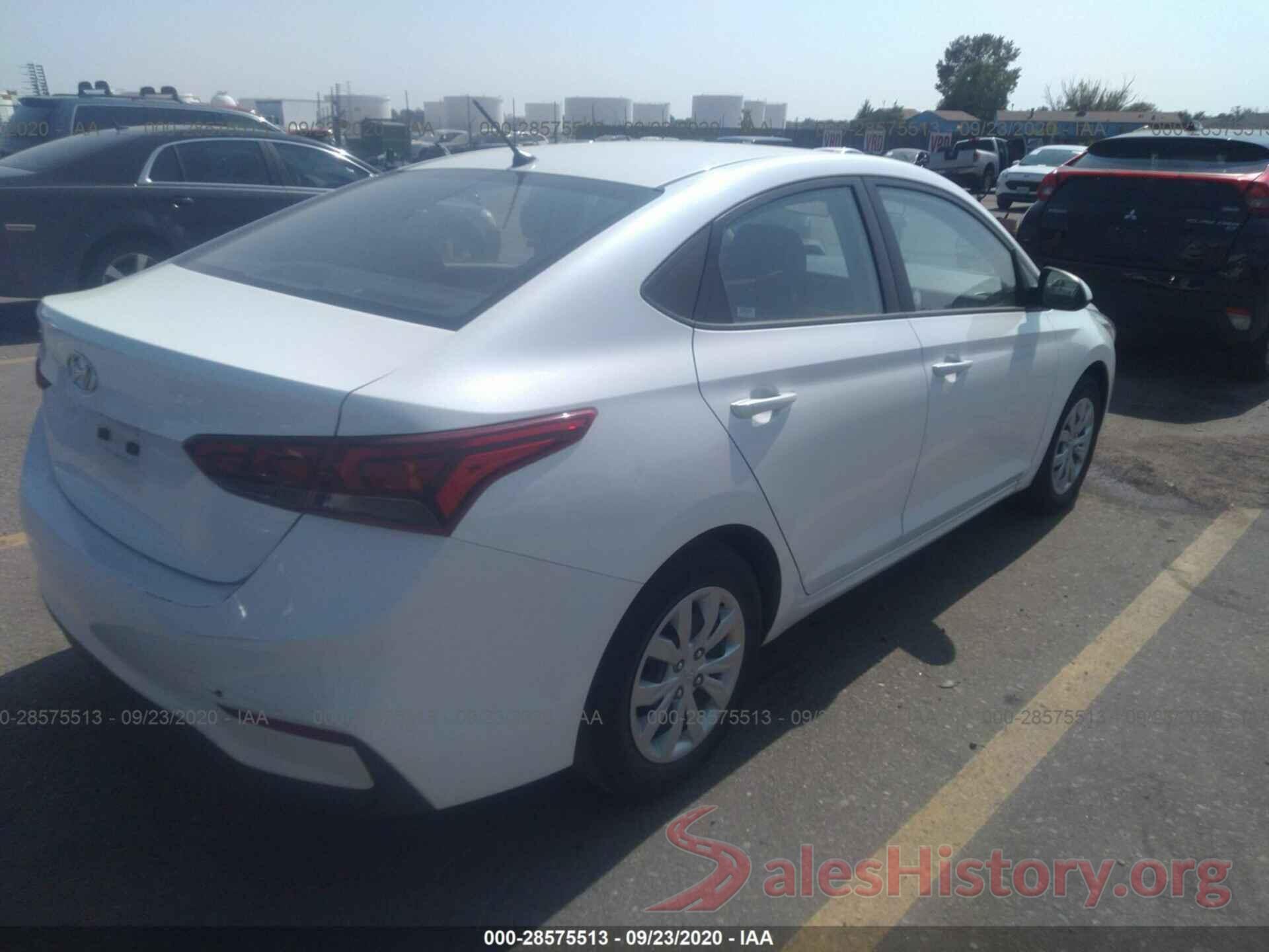 3KPC24A37KE067700 2019 HYUNDAI ACCENT