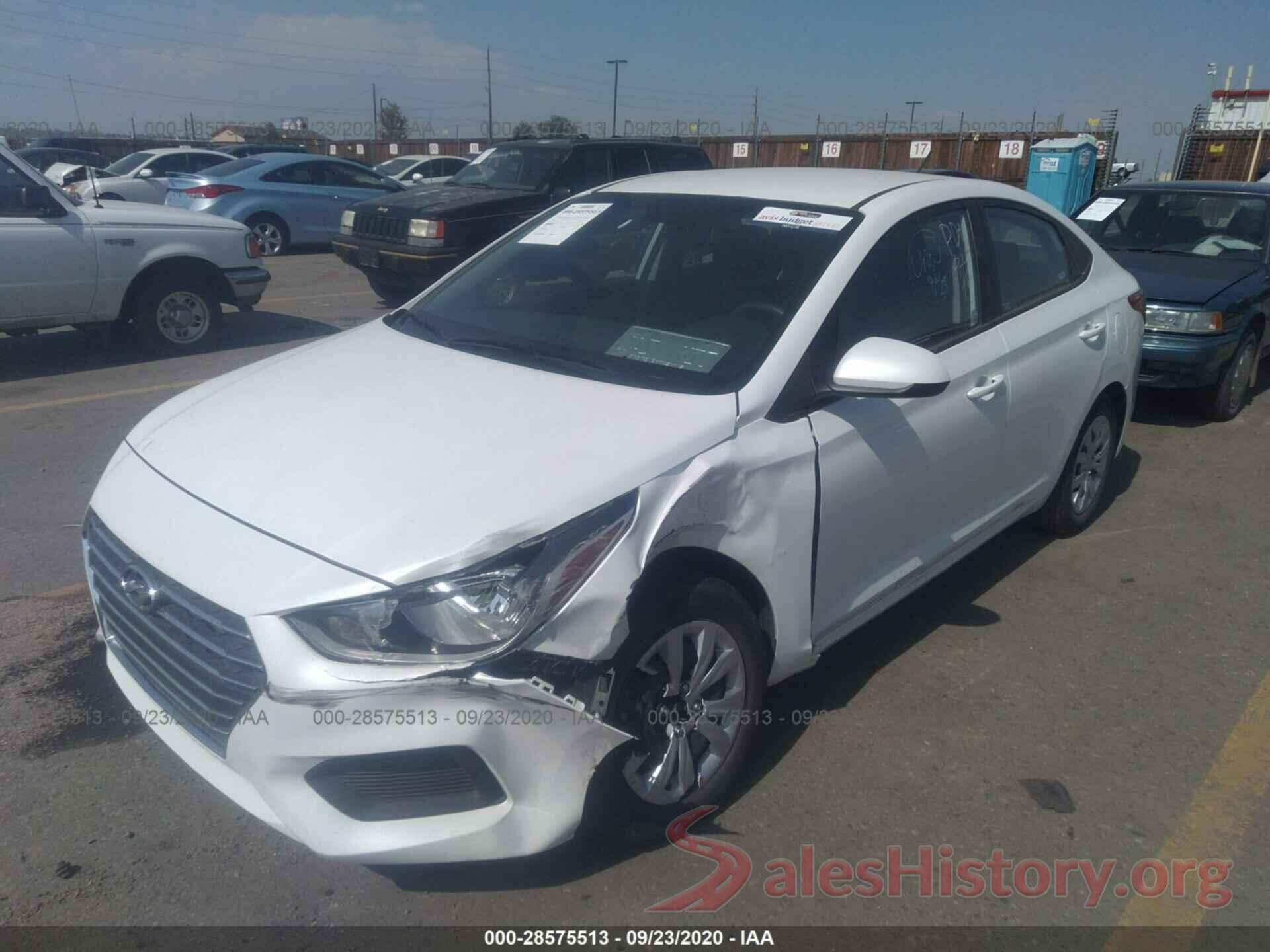 3KPC24A37KE067700 2019 HYUNDAI ACCENT