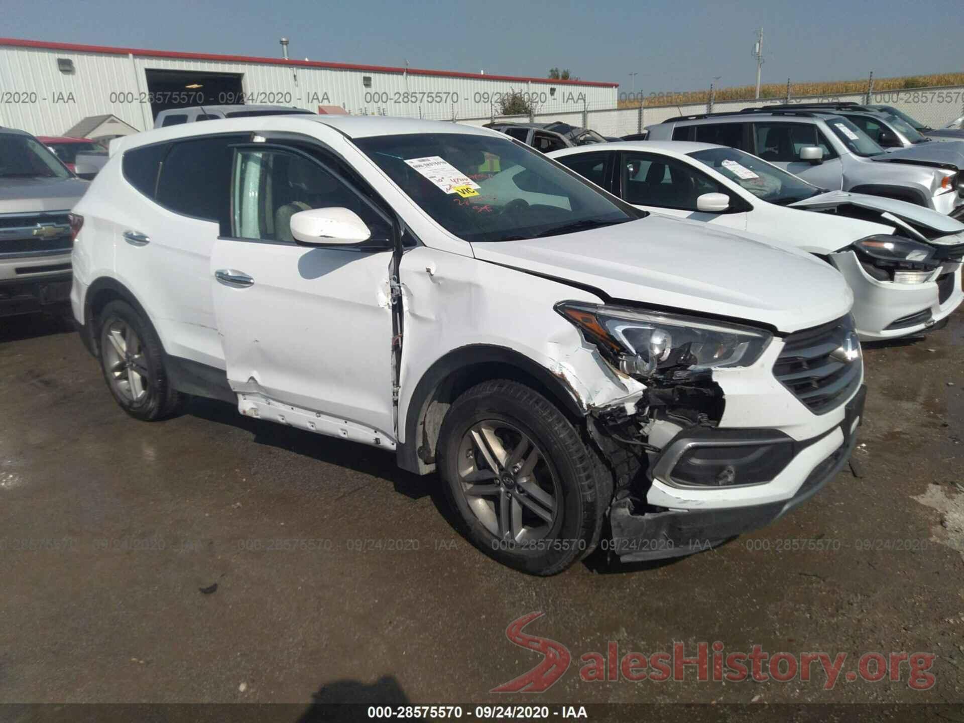 5NMZTDLB0JH063636 2018 HYUNDAI SANTA FE SPORT