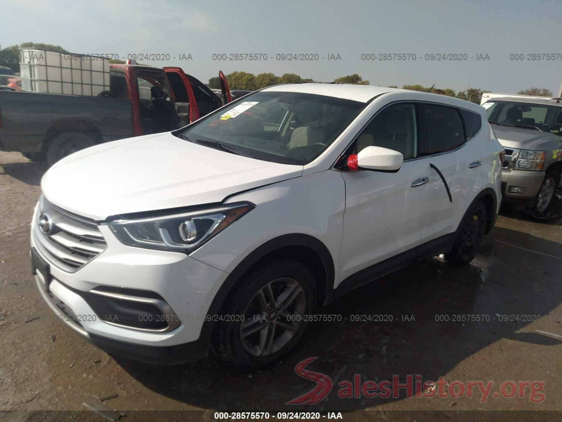 5NMZTDLB0JH063636 2018 HYUNDAI SANTA FE SPORT