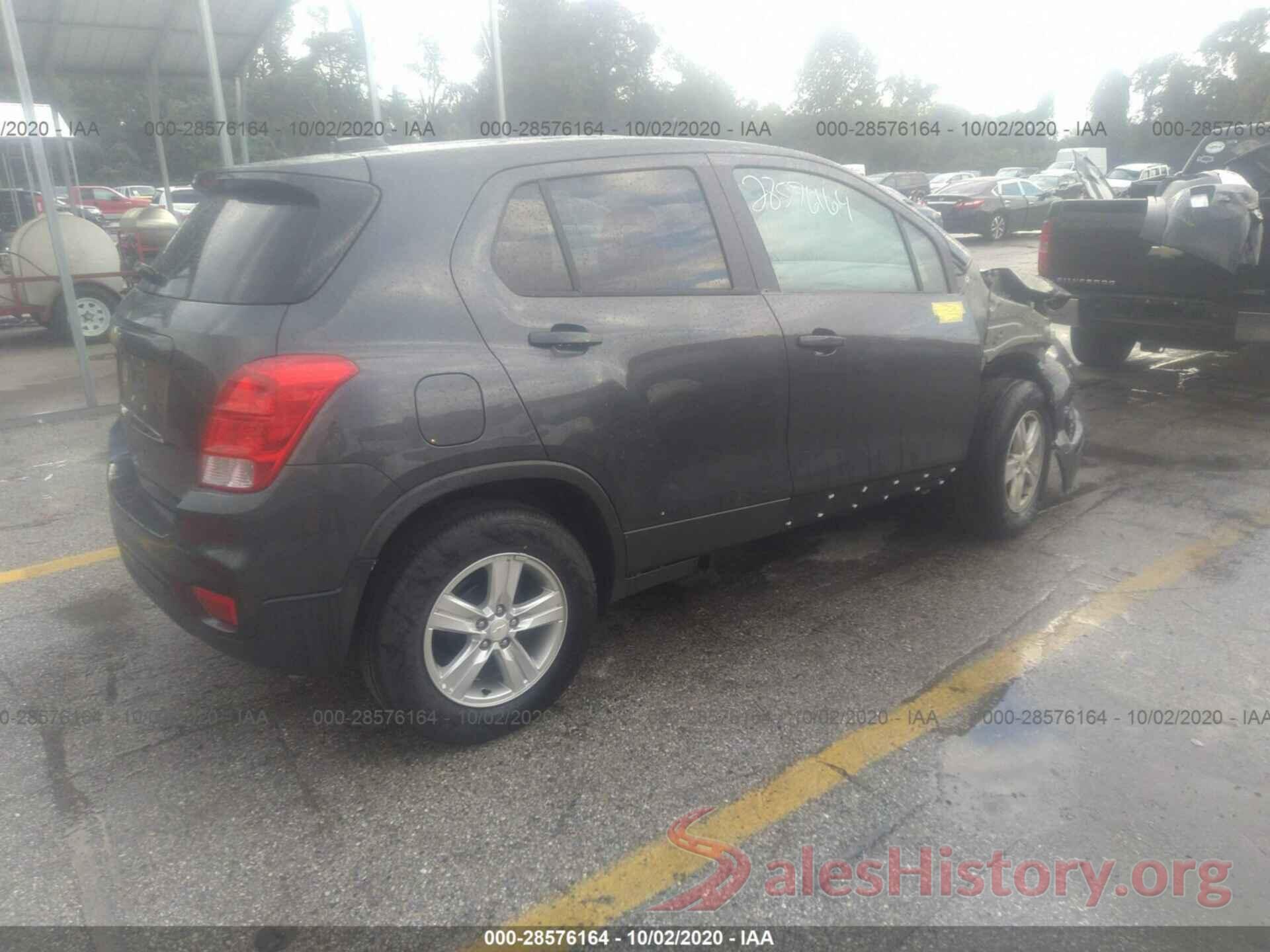 3GNCJKSB6LL252239 2020 CHEVROLET TRAX