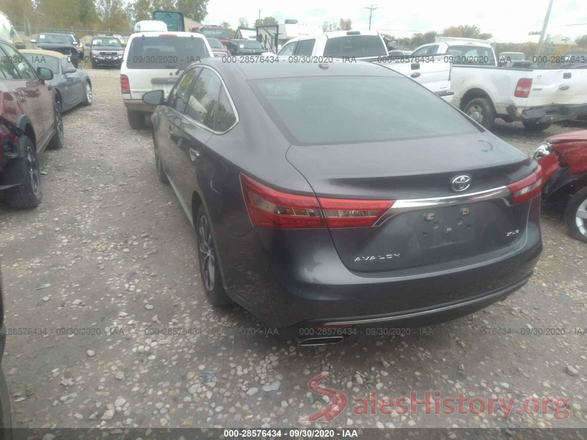 4T1BK1EB5GU222163 2016 TOYOTA AVALON