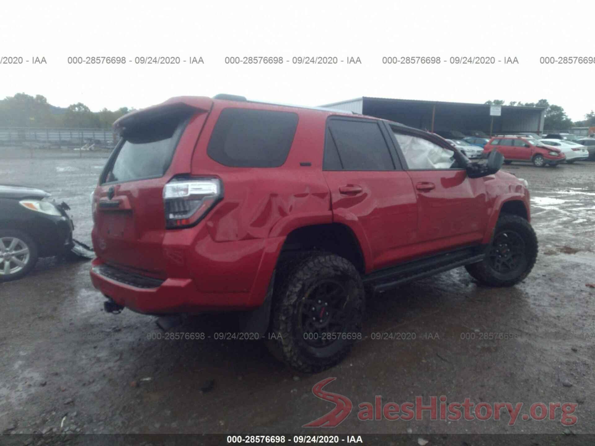 JTEBU5JRXK5612389 2019 TOYOTA 4RUNNER