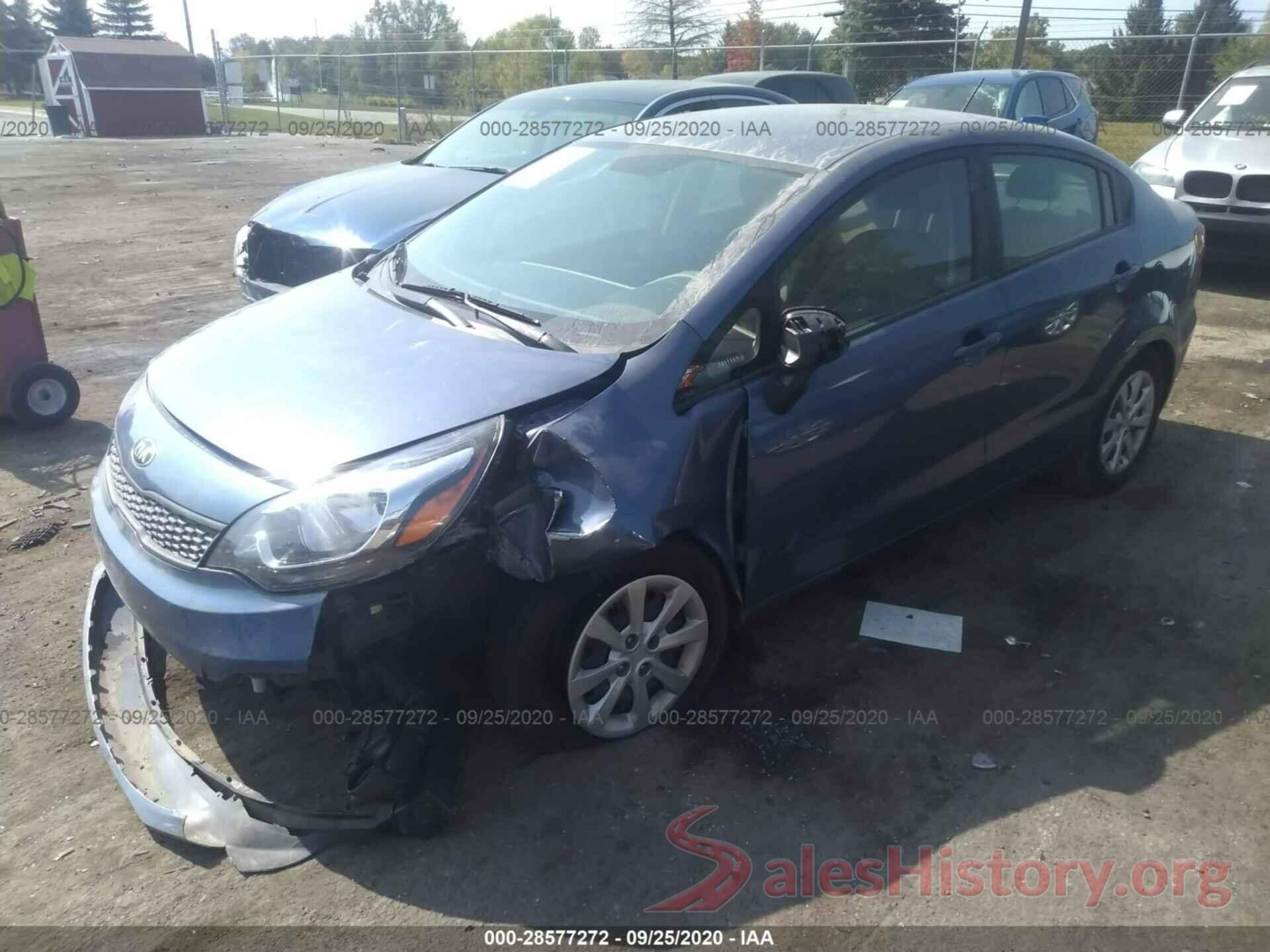 KNADM4A35G6668709 2016 KIA RIO