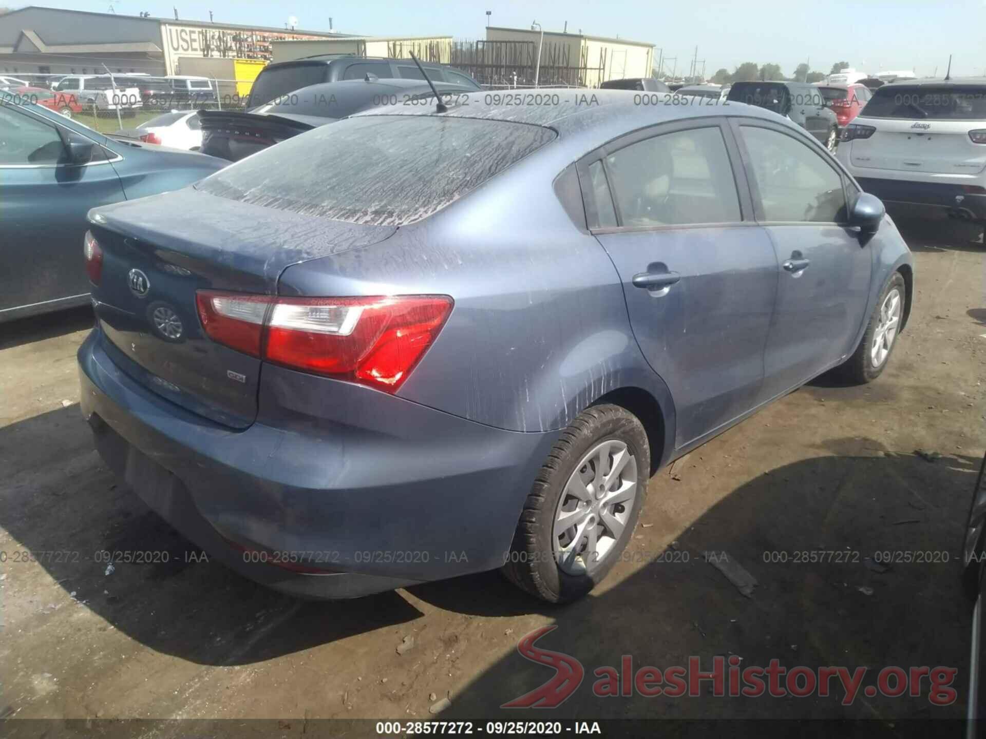 KNADM4A35G6668709 2016 KIA RIO