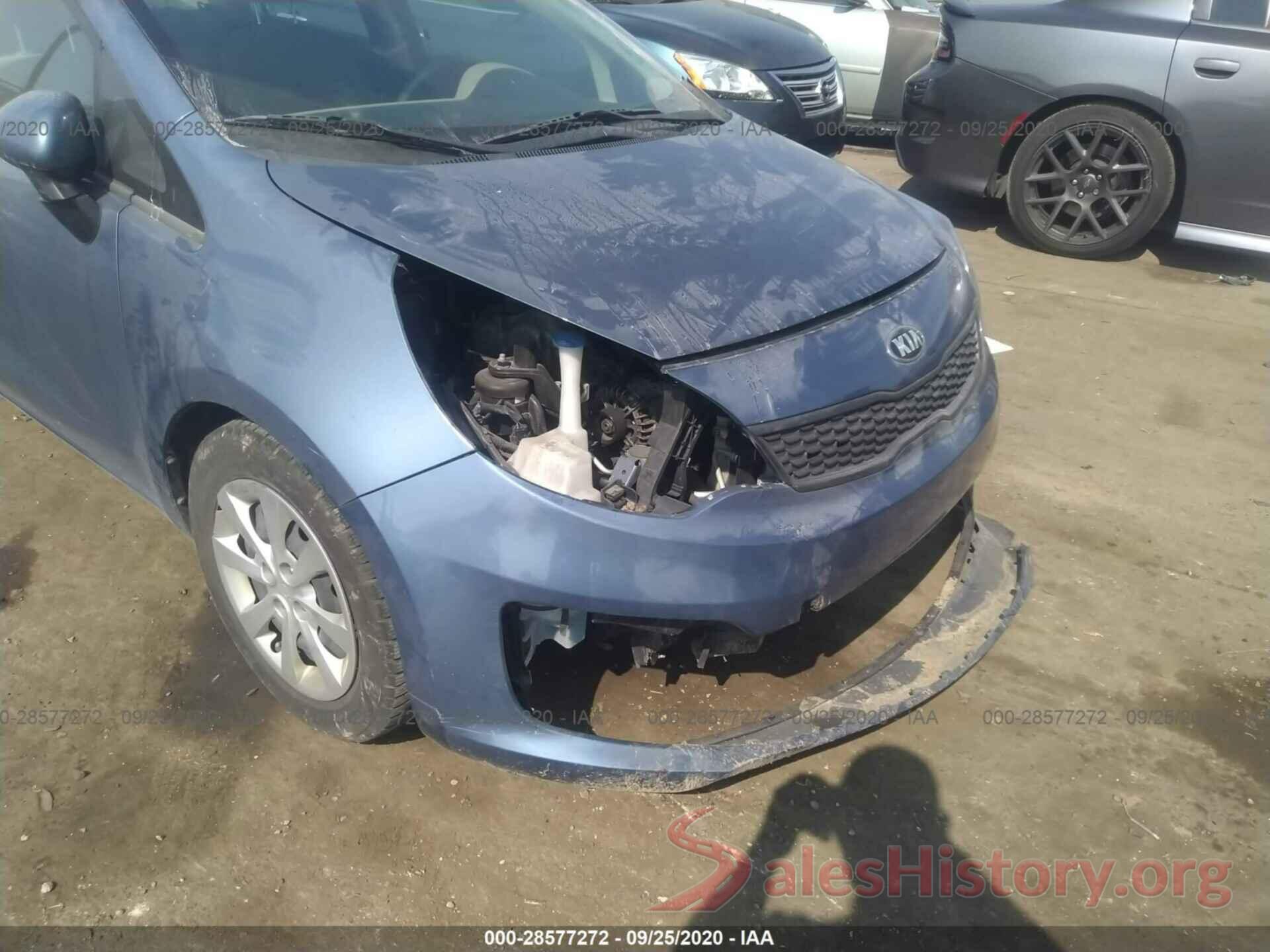 KNADM4A35G6668709 2016 KIA RIO