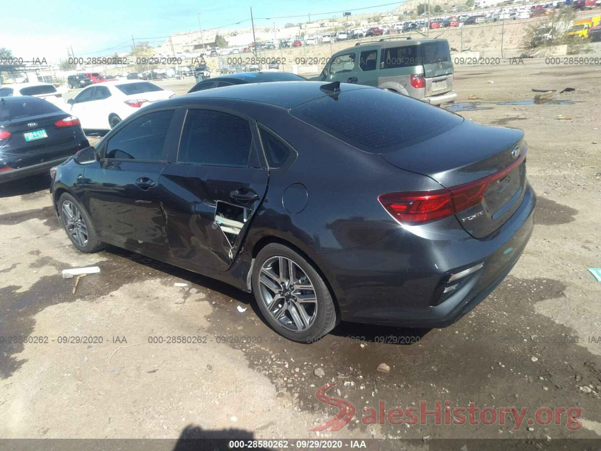 3KPF34AD1KE106252 2019 KIA FORTE