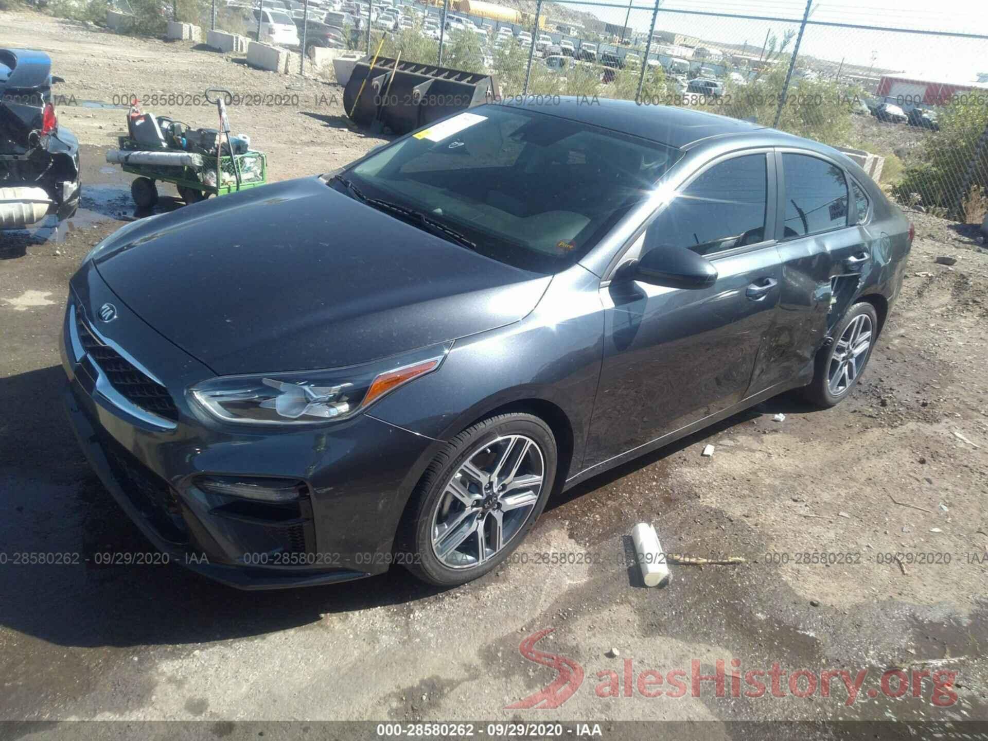 3KPF34AD1KE106252 2019 KIA FORTE