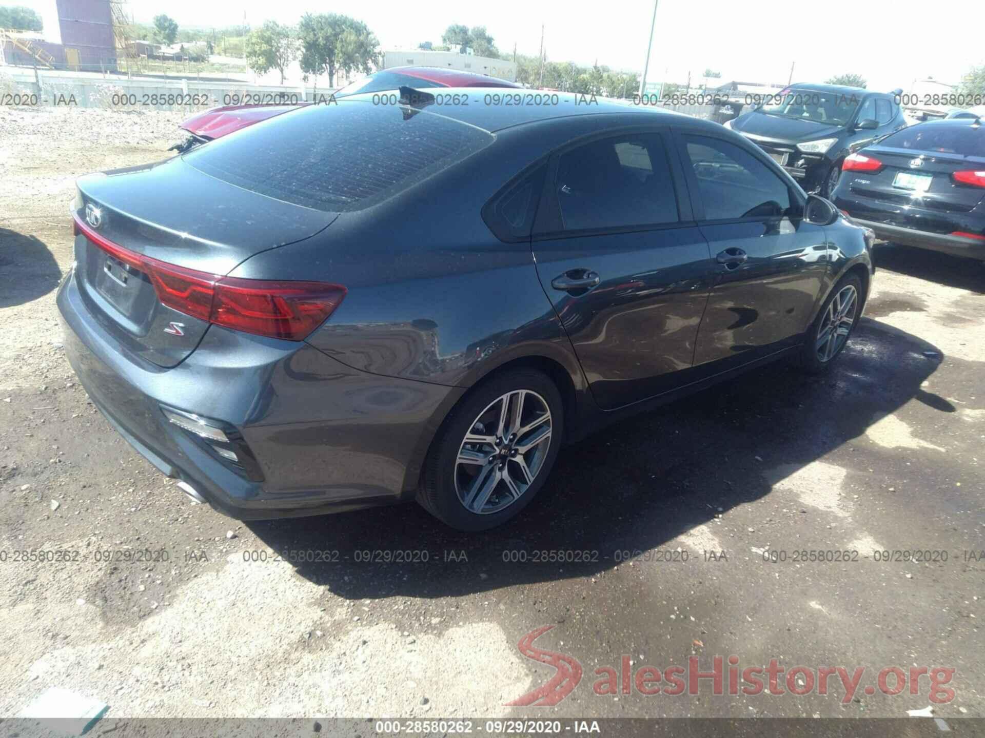 3KPF34AD1KE106252 2019 KIA FORTE