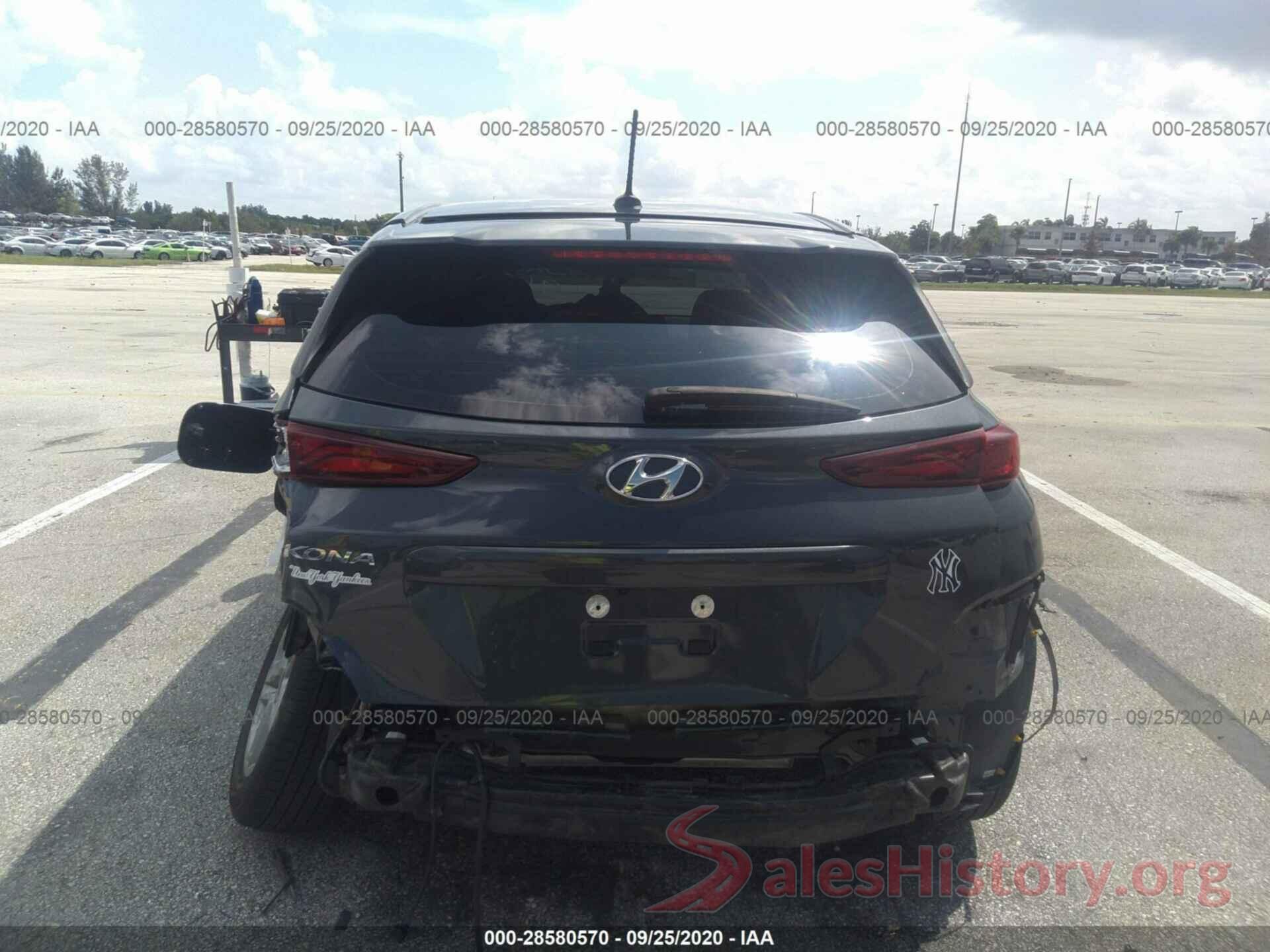 KM8K12AA0KU323447 2019 HYUNDAI KONA