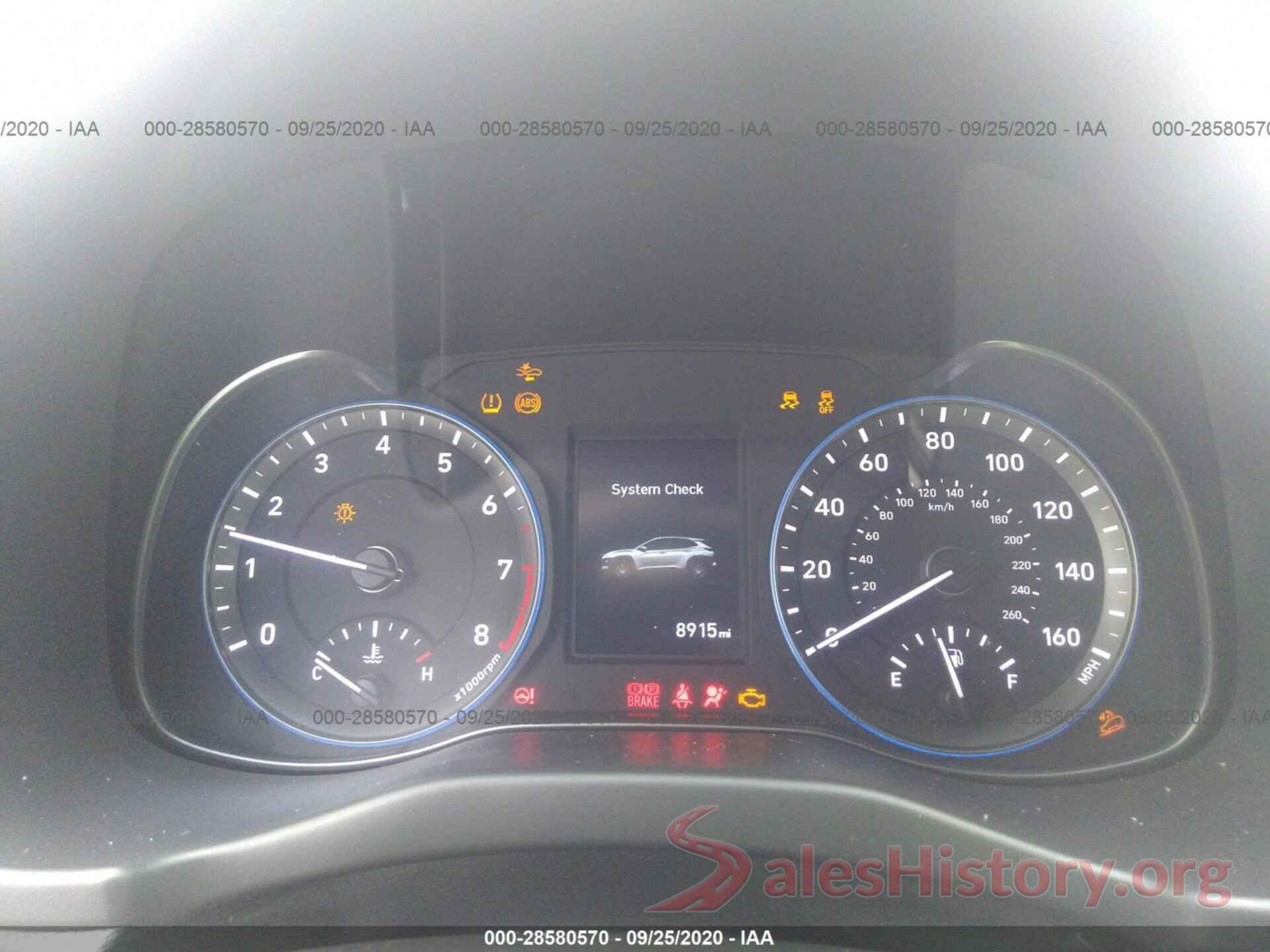 KM8K12AA0KU323447 2019 HYUNDAI KONA